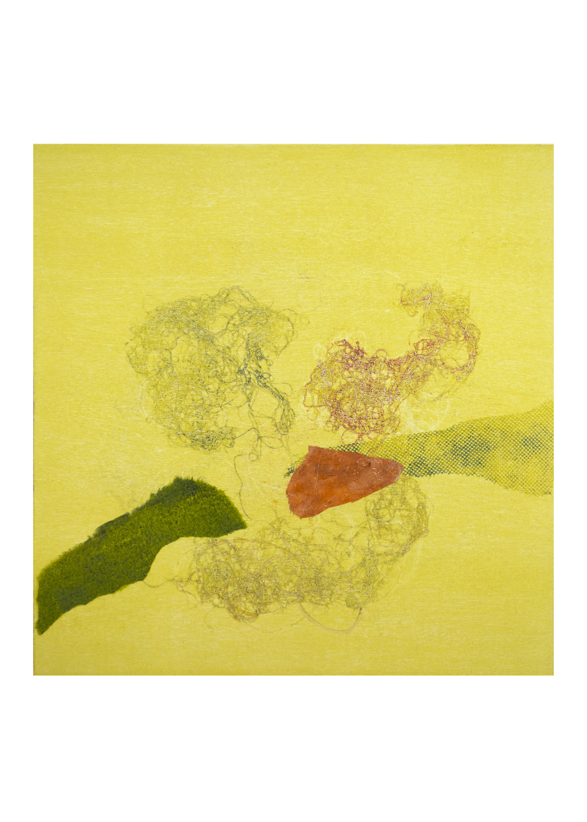 Solstice 3, monoprint, image: 16" x 15"