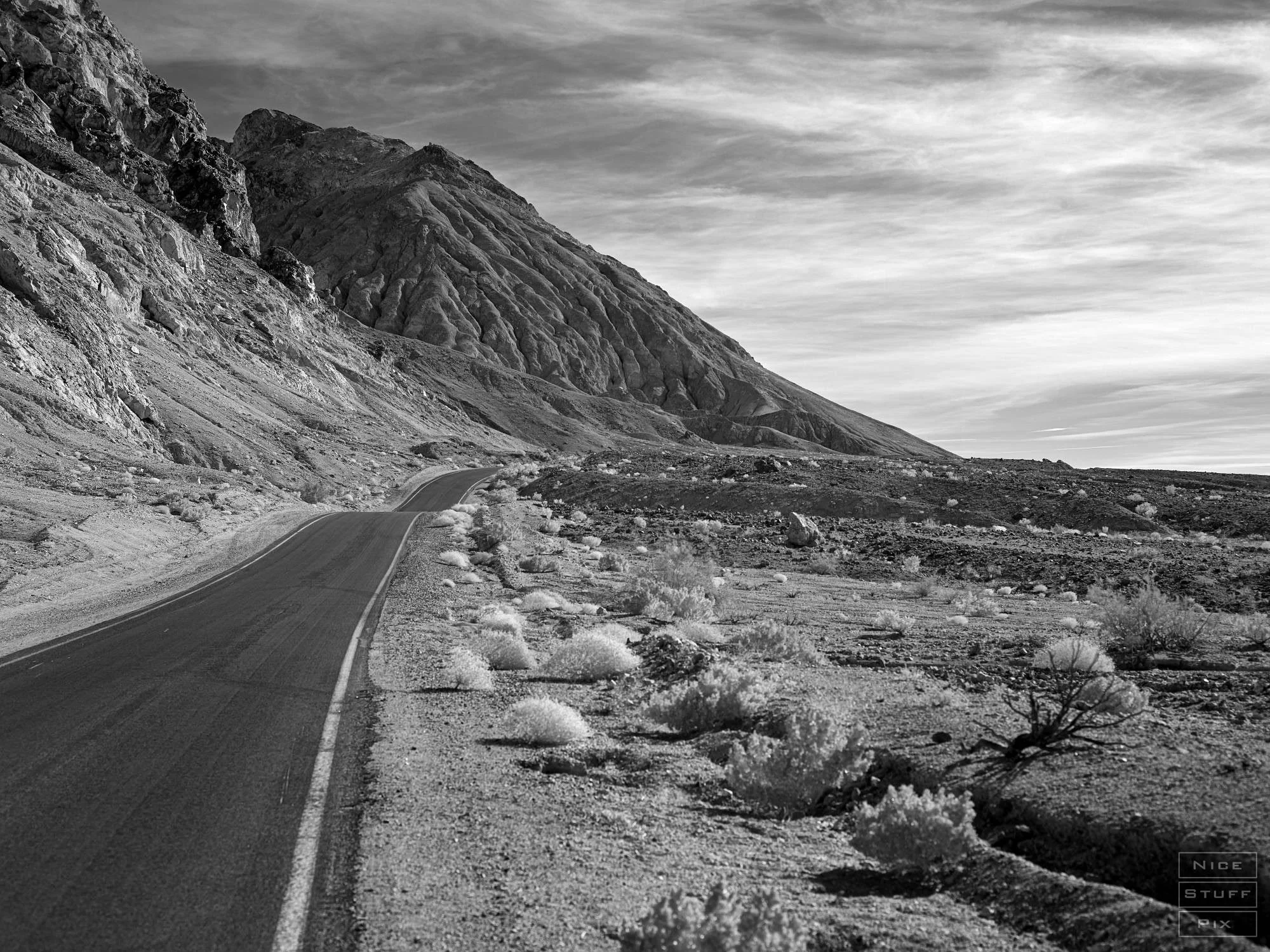 Artist's Drive, Death Valley California, 2025