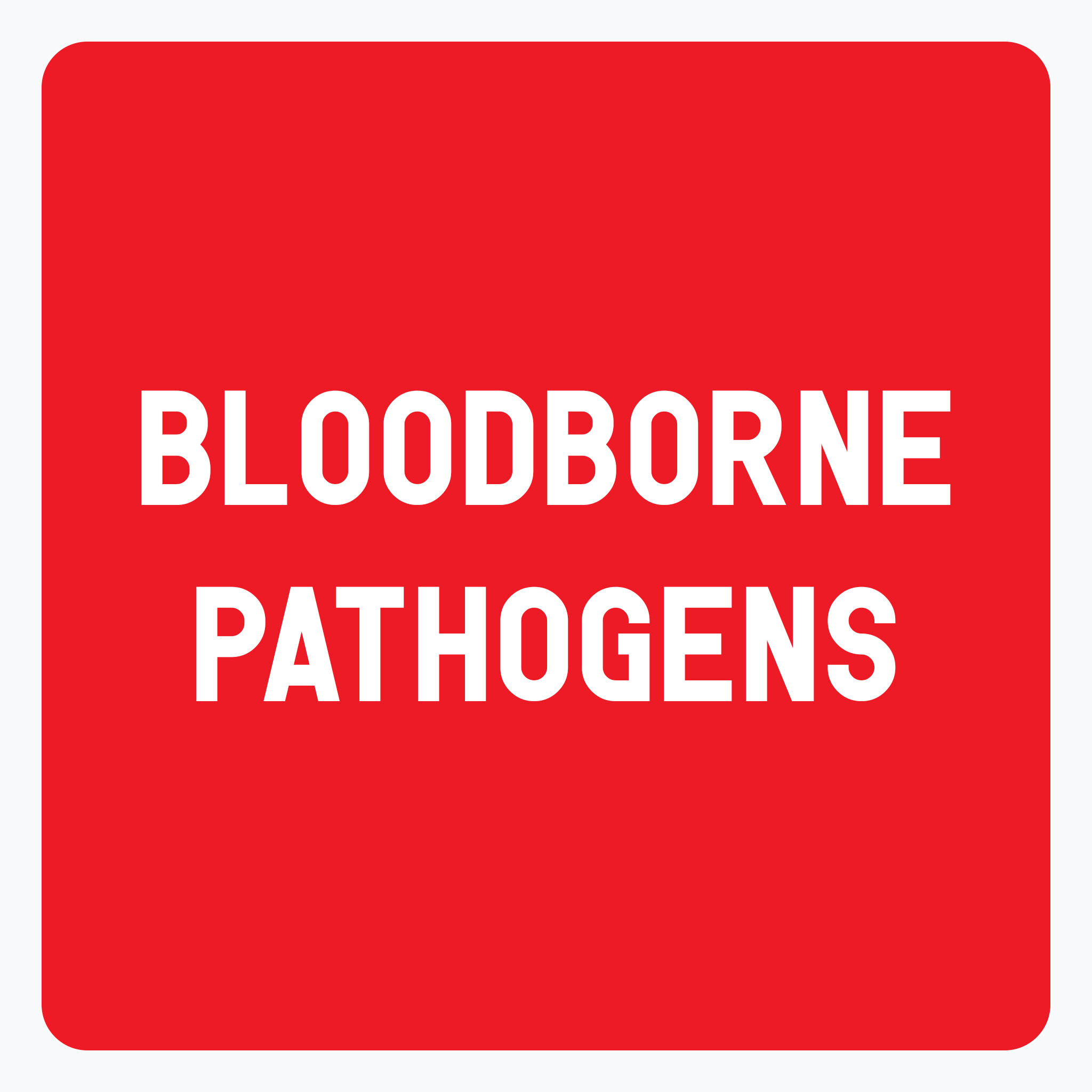Bloodborne Pathogens