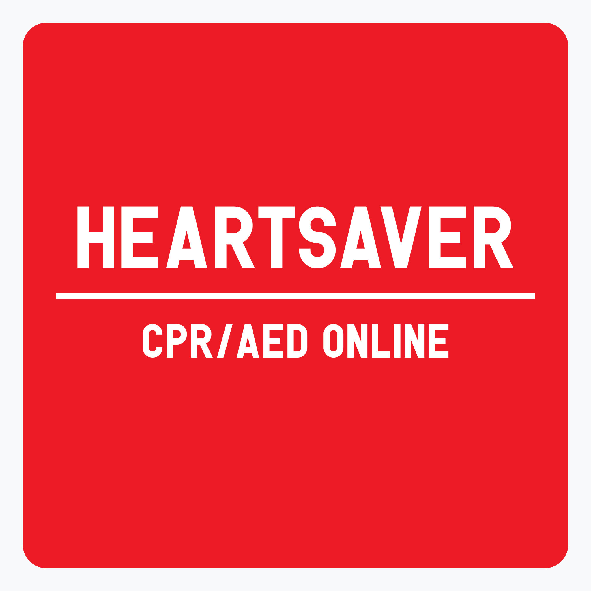 Heartsaver CPR/AED Online