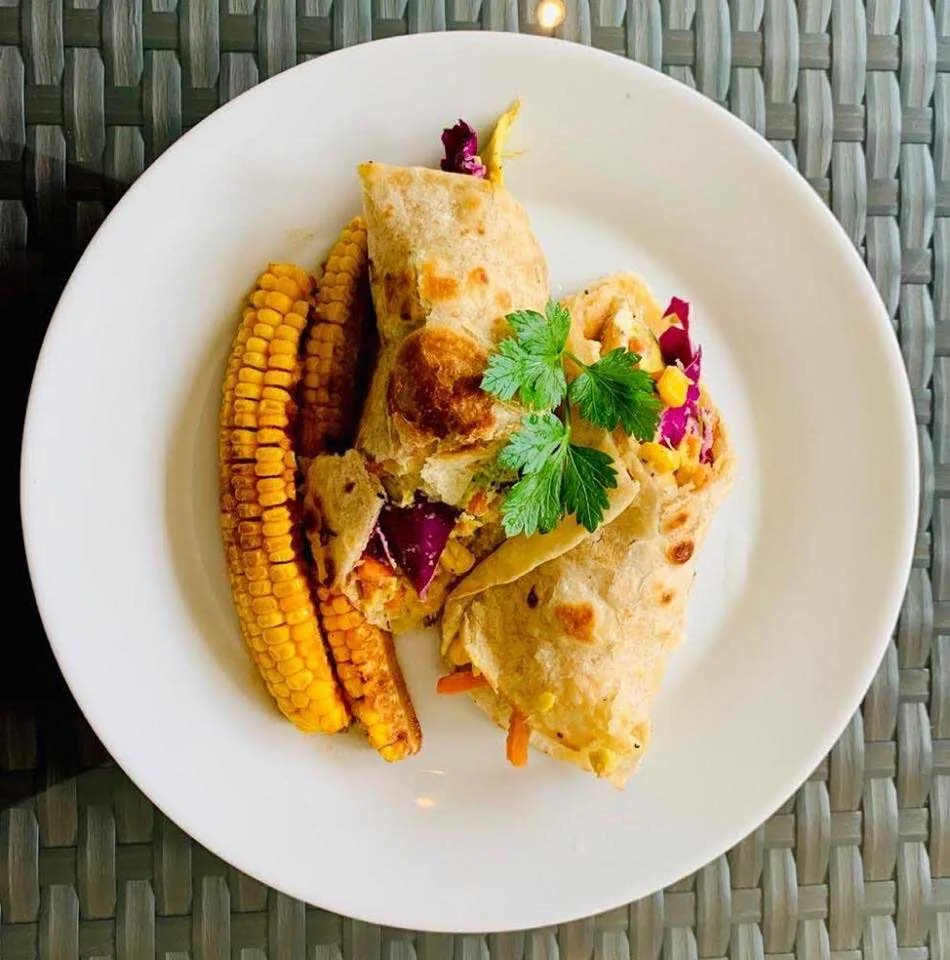 RECIPE: Meat-Free Roti Wrap
