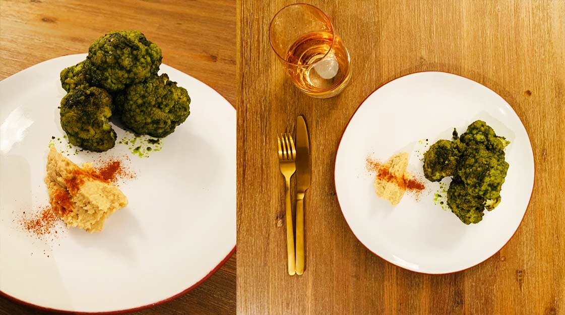 RECIPE: Mandy Scanlen’s Whole Roasted Cauliflower &amp; Hummus