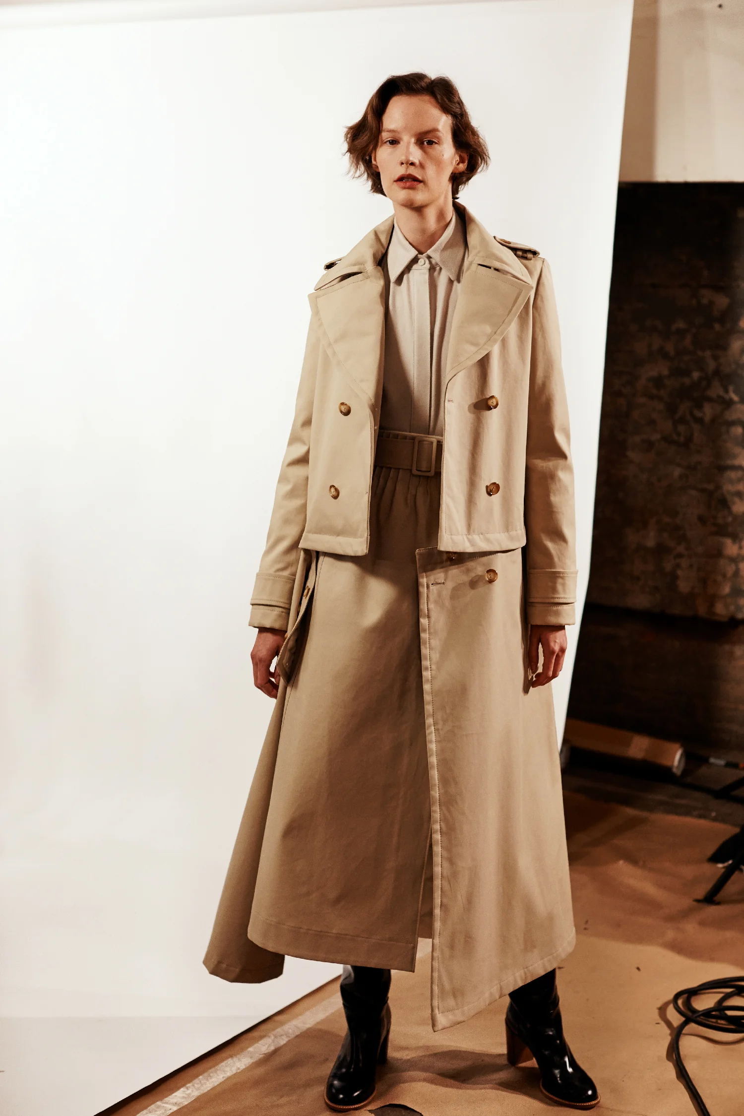 Gabriella Hearst FW19 Backstage