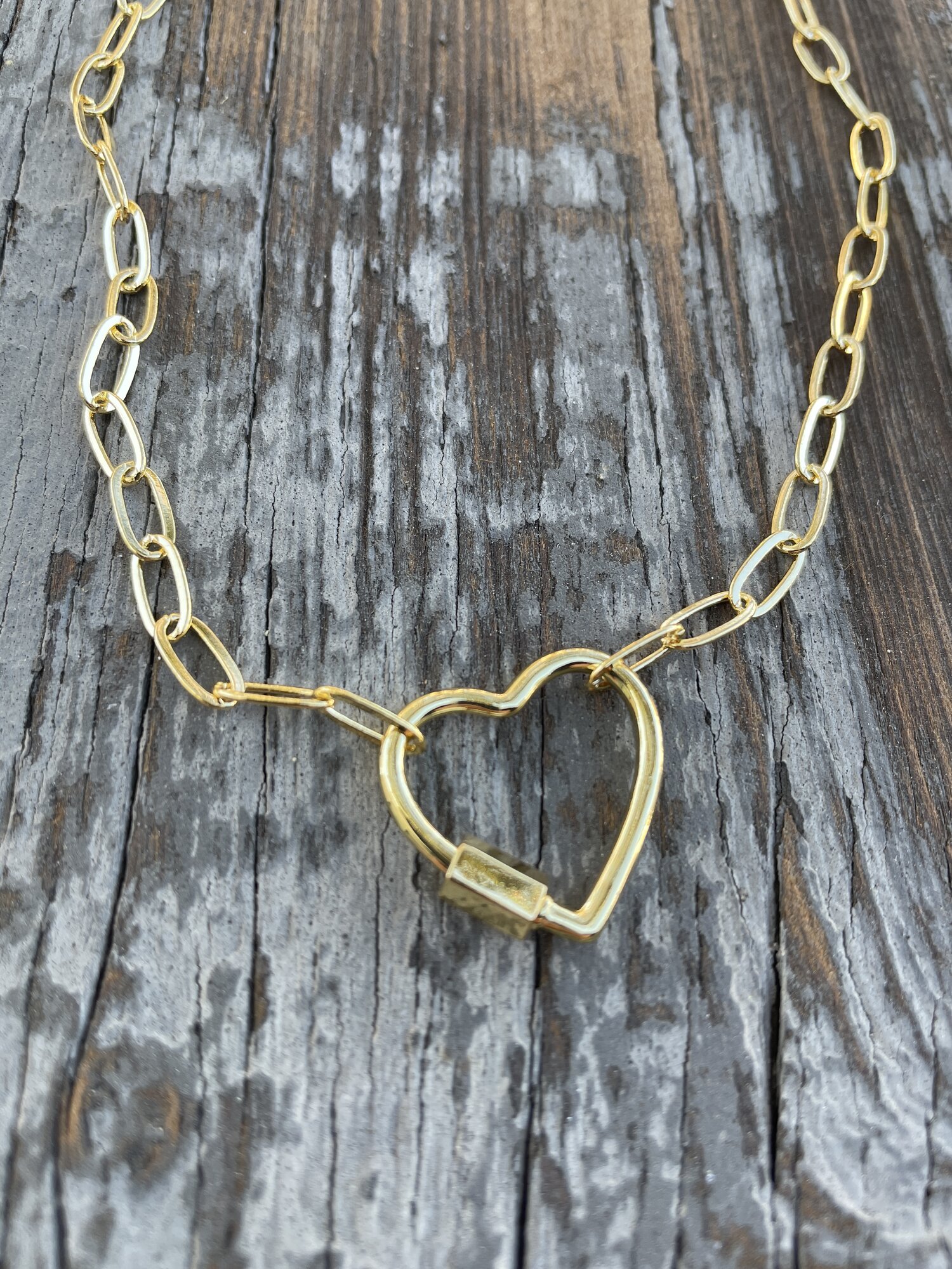 Heart Lock Necklace — Amour Jewelry & Accessories