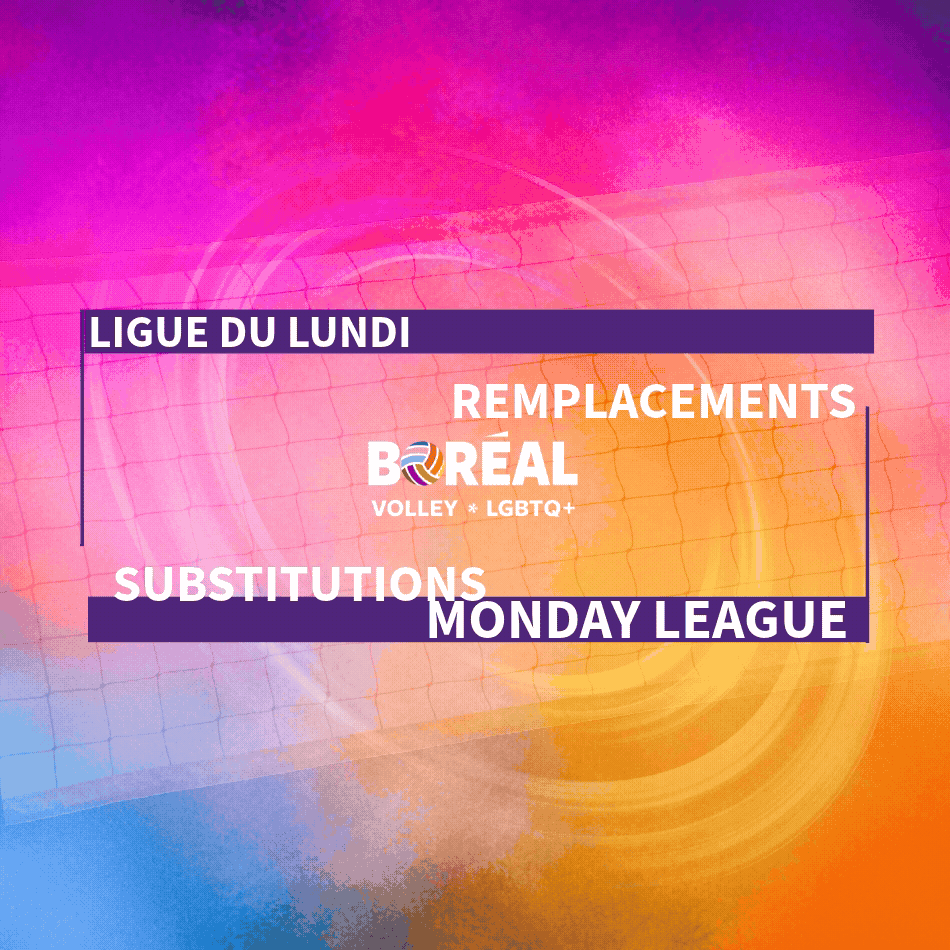 LIGUE DU LUNDI | REMPLACEMENT