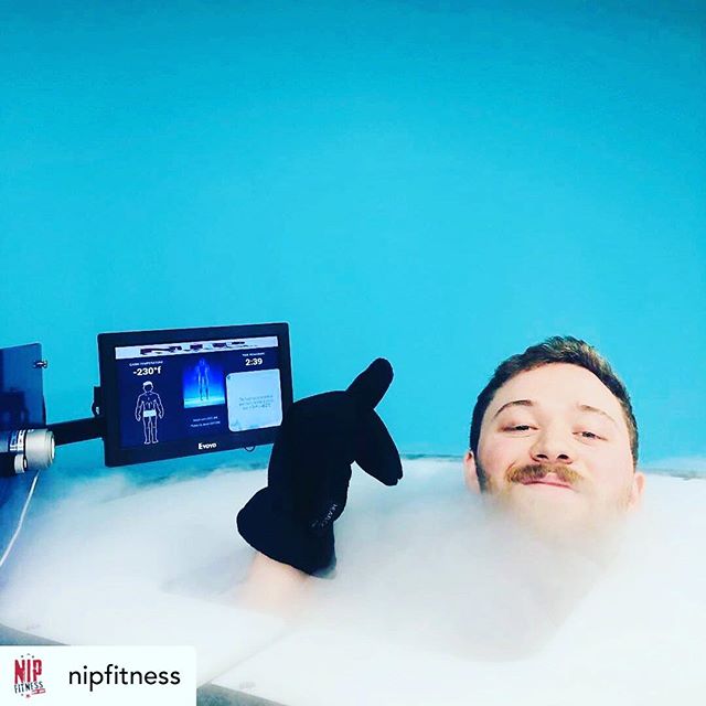 &bull; @nipfitness Next level athletes need supreme recovery &mdash; come see us at NIP East for your full body #cryotherapy session! 💆🏼&zwj;♂️🕺🏼❄️ #cryo #letyourbodyhealitself #recovery #postworkout #liftmore #liftheavy #powerlifting #NIPfitness