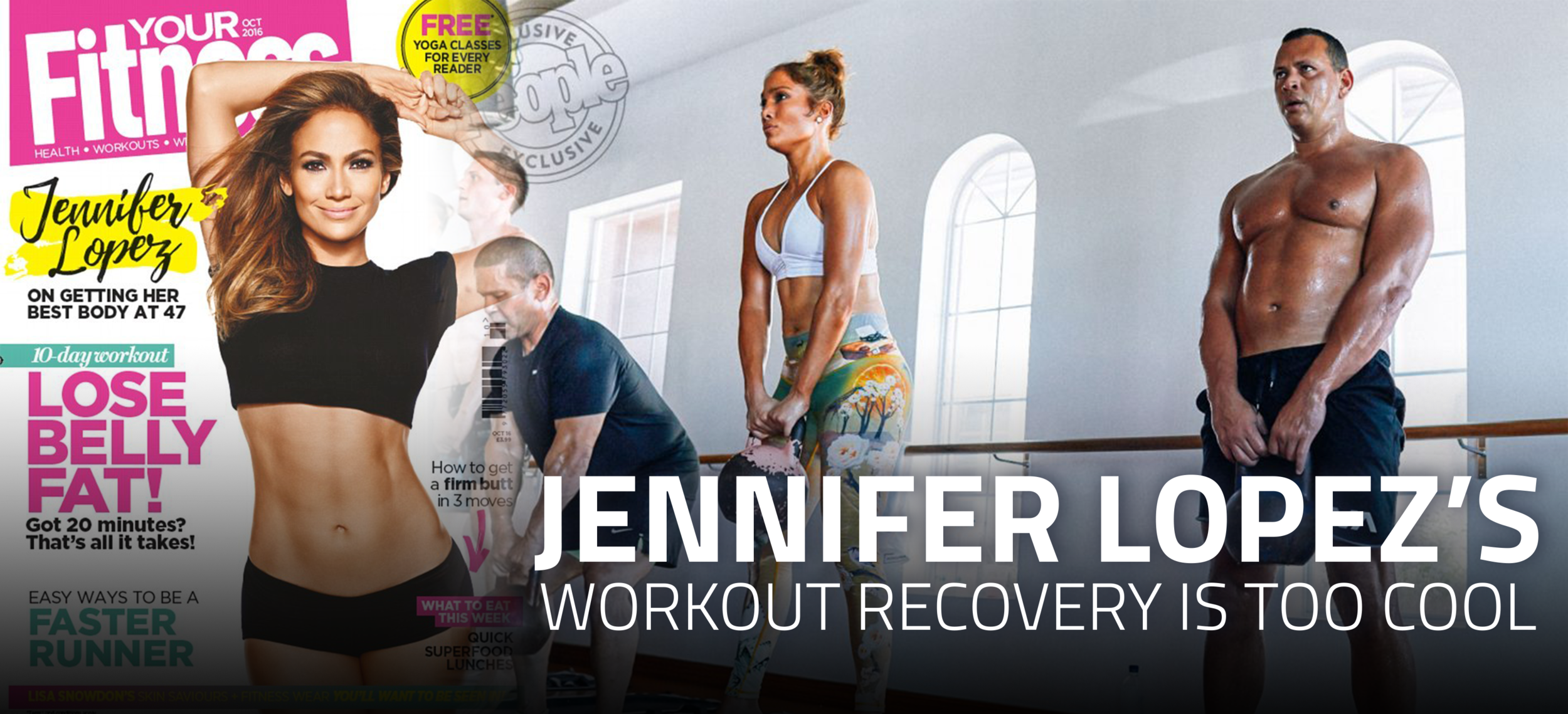 Jennifer Lopez’s Workout Recovery is Too Cool