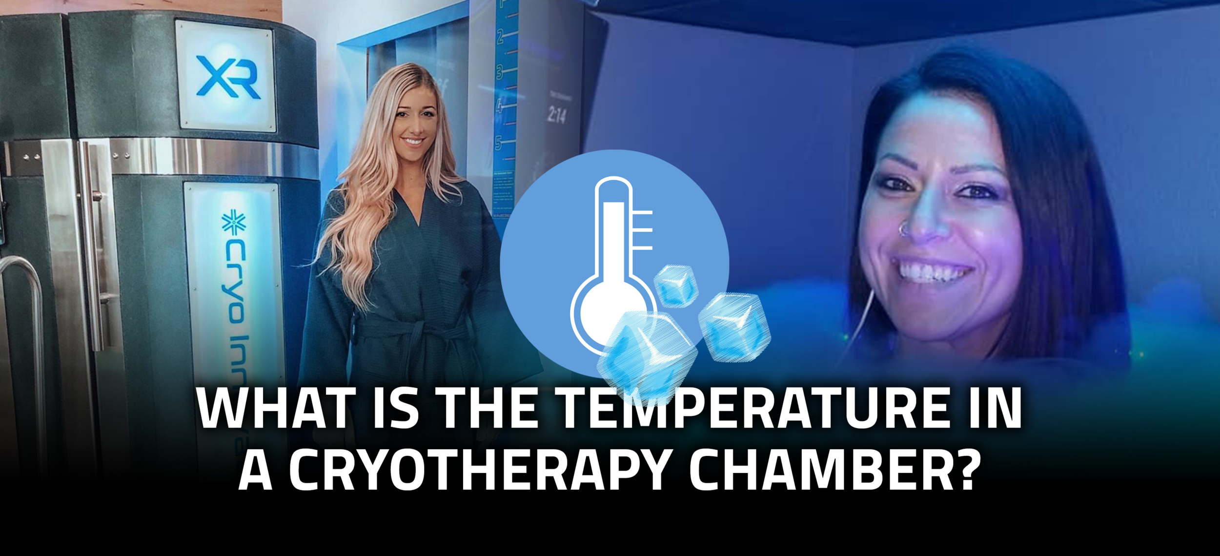 What is the temperature in a cryotherapy chamber?