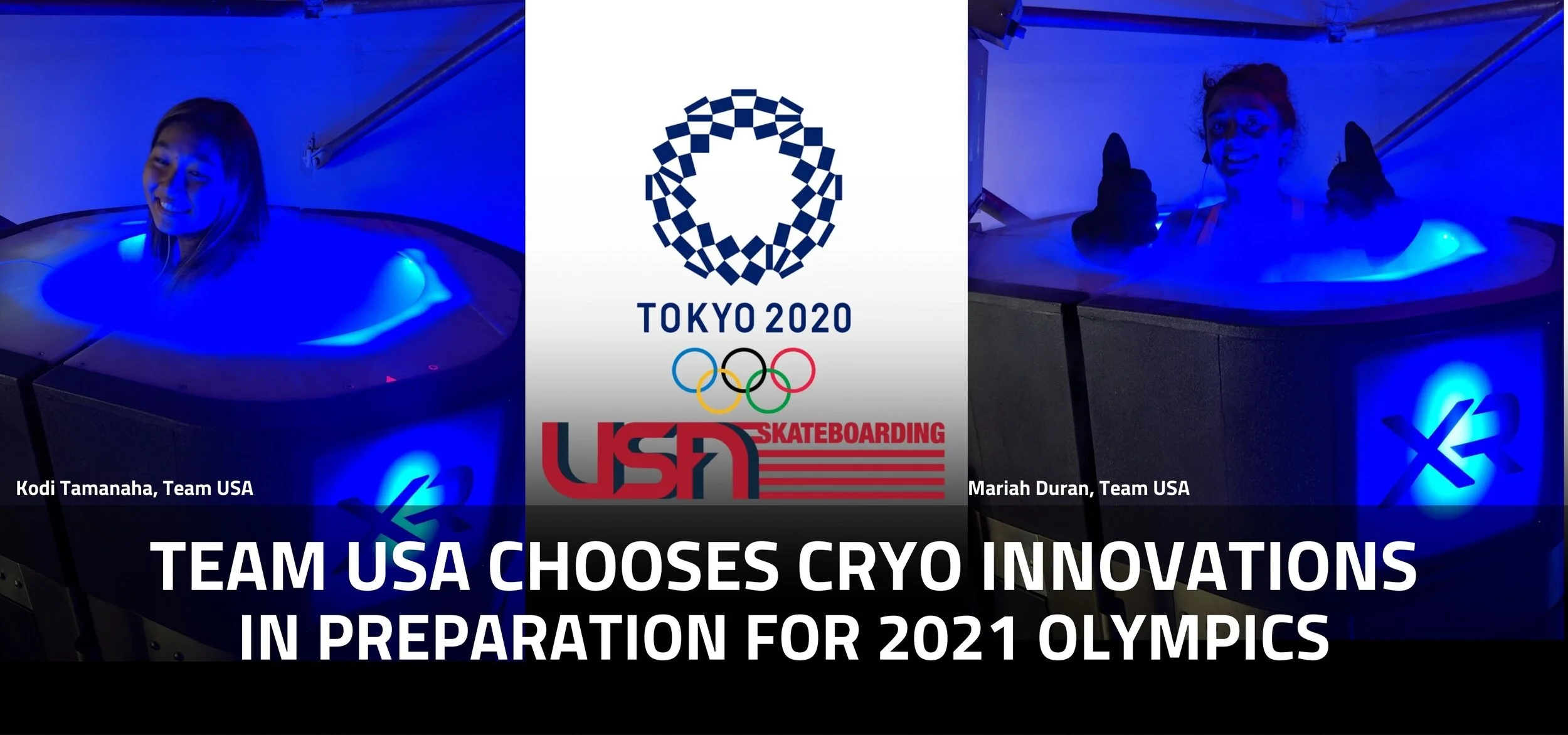 TEAM USA CHOOSES CRYO INNOVATIONS IN PREPARATION FOR 2021 OLYMPICS