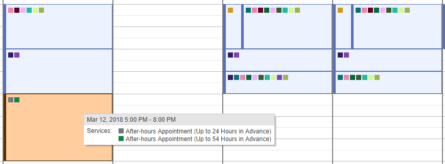 e.g. A clinician with an irregular evening clinic added for last-minute after-hours appointments from 5PM - 8PM on only a specific day.