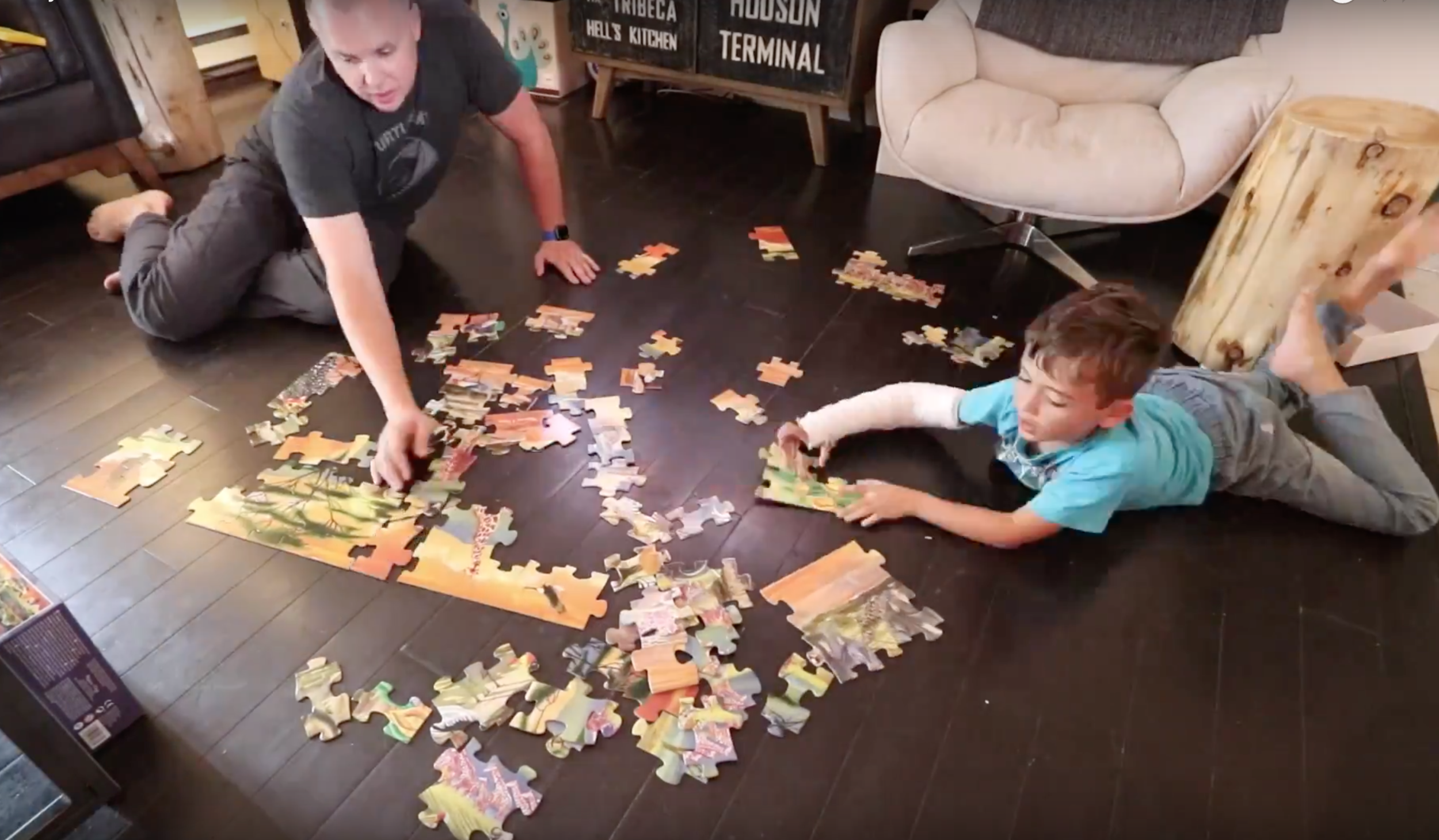 melissa and doug safari floor puzzle