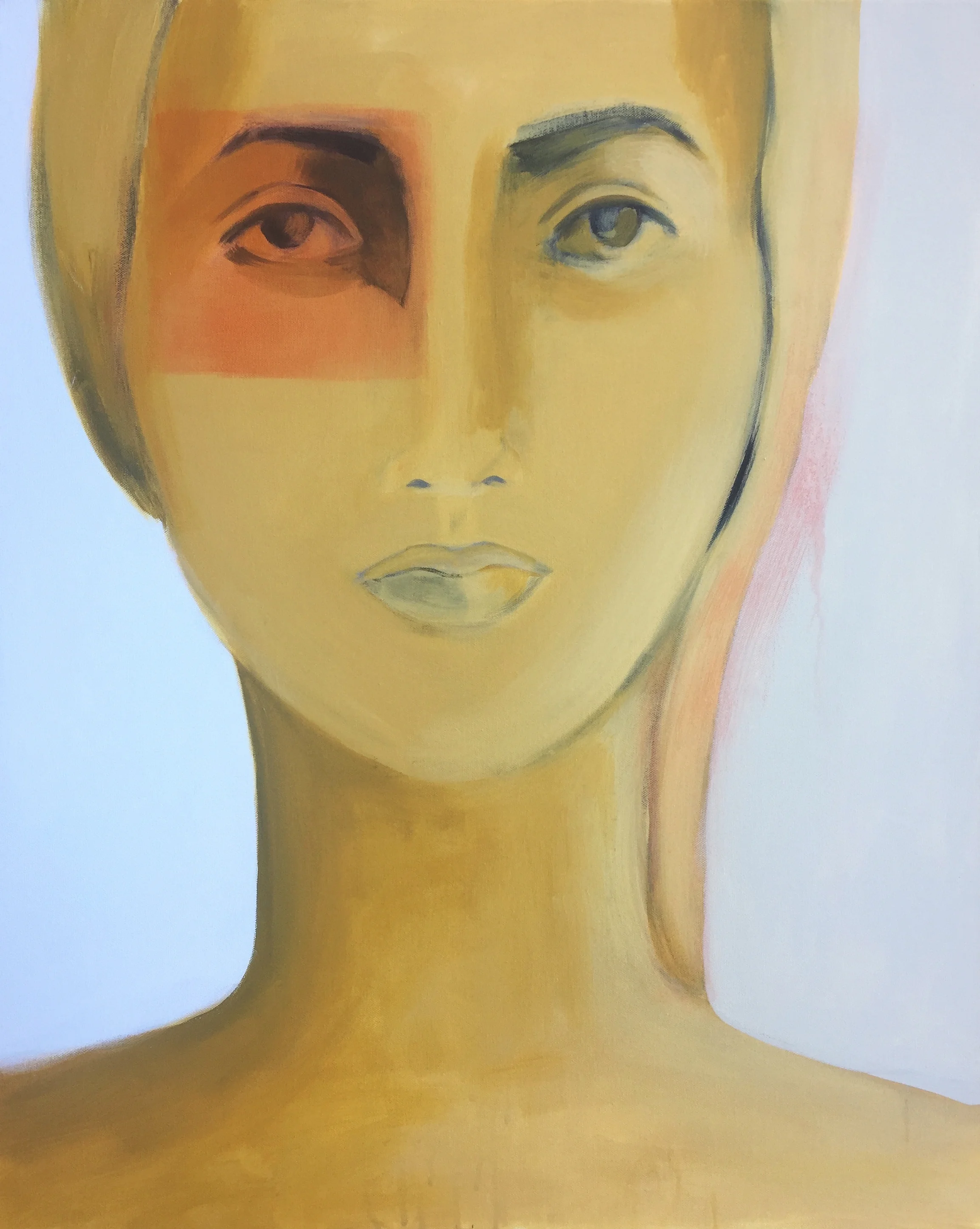 2019, Acrylic on Canvas, 24". 30"
