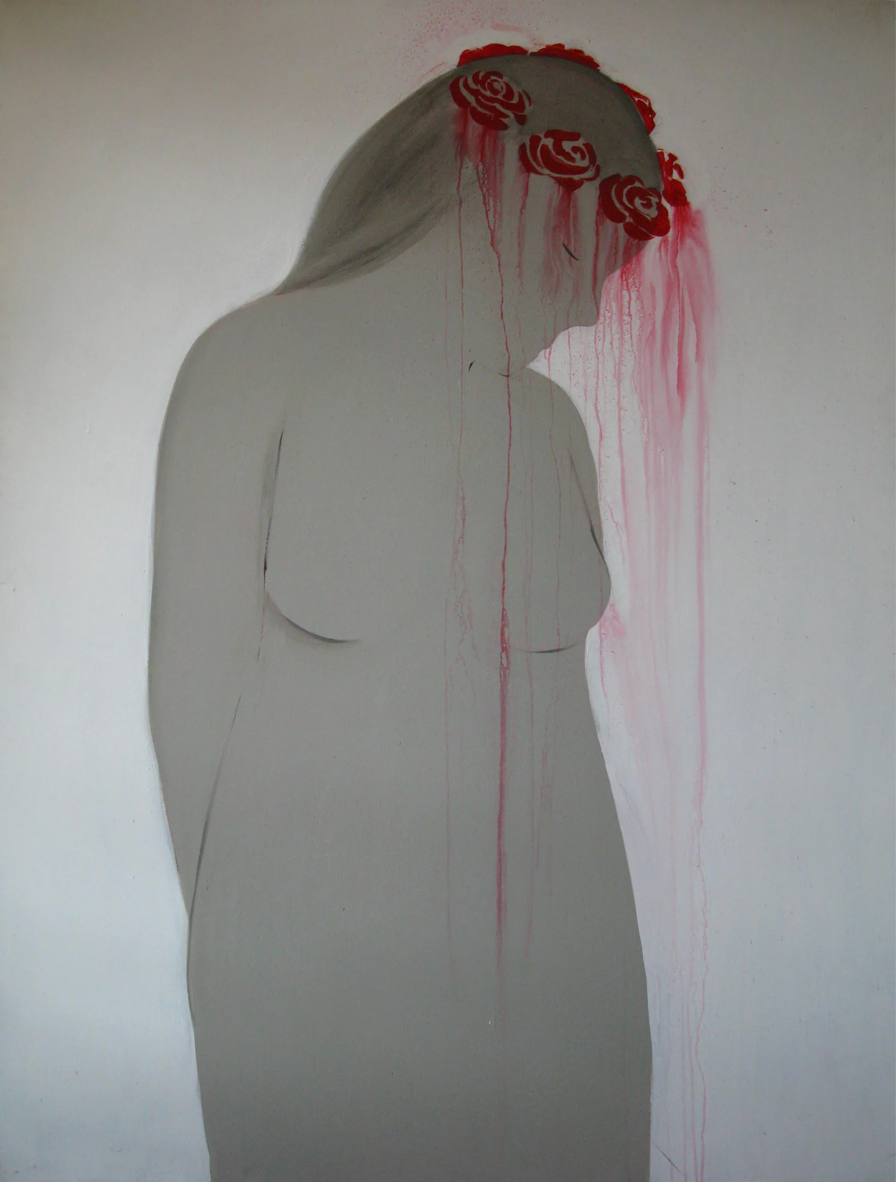 2012, Acrylic on Canvas, 51". 66"