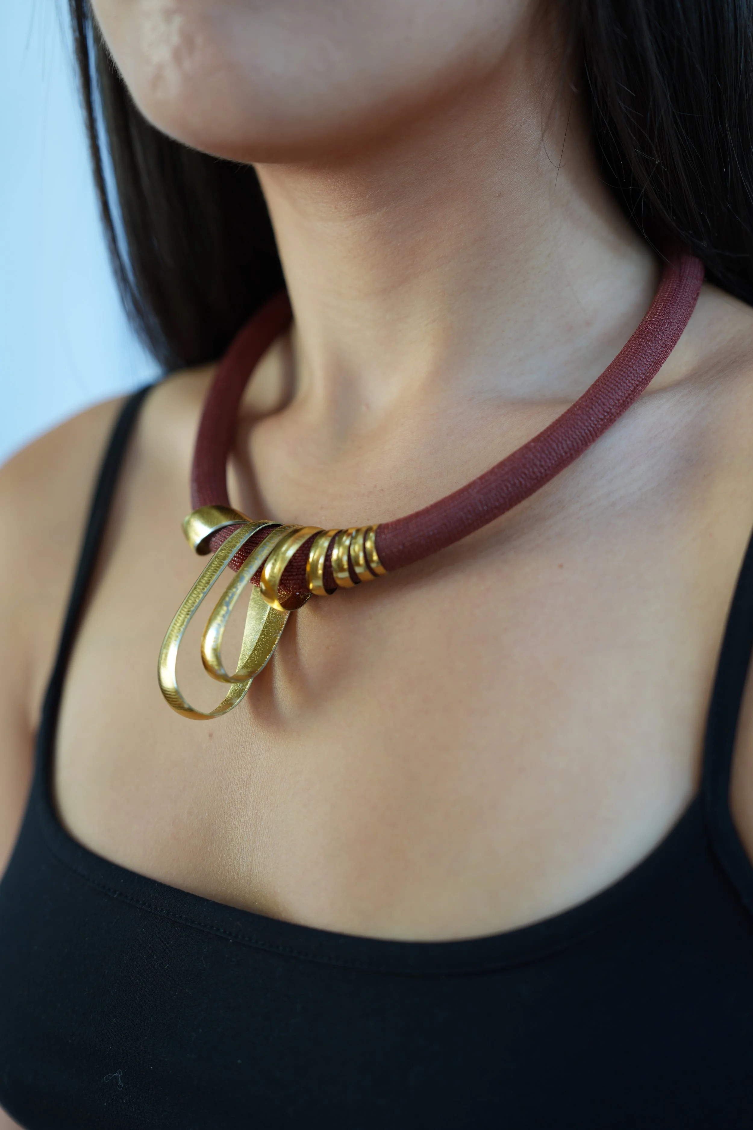 Spiral Short Necklace