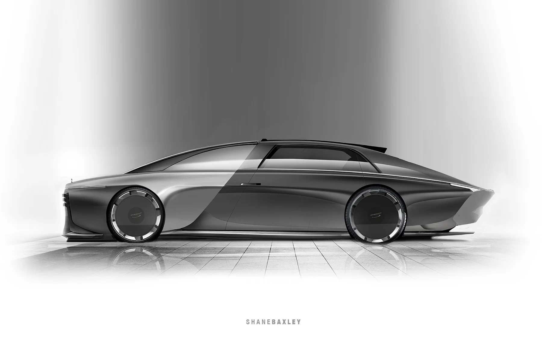 luxury sedan