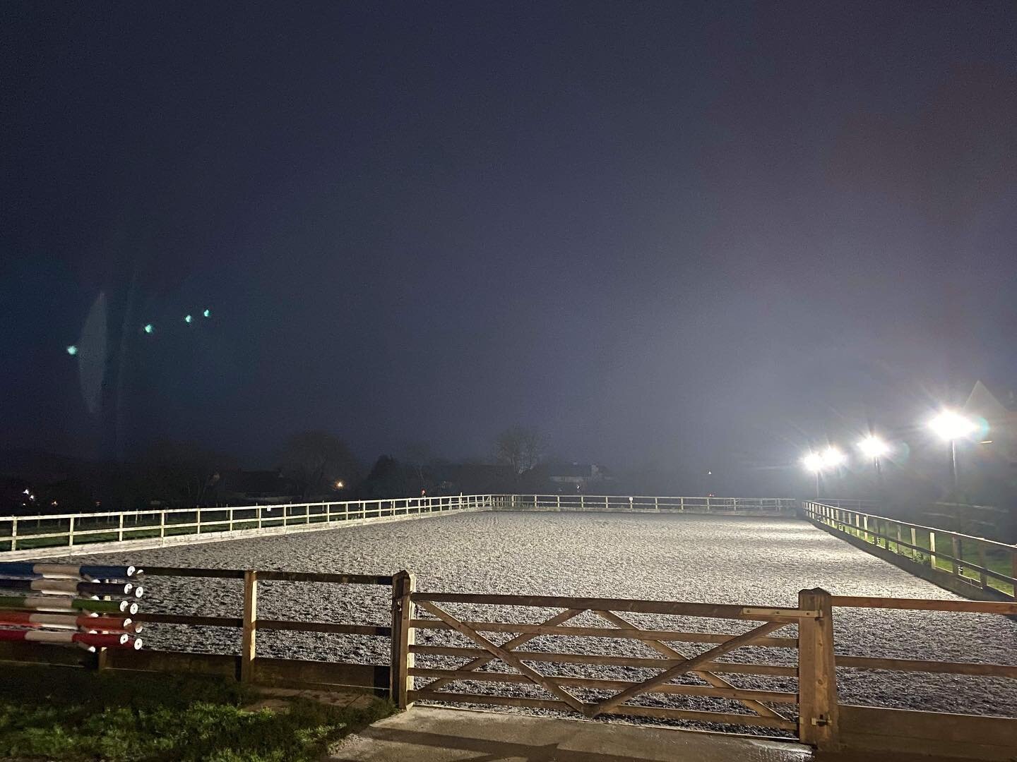 Here are some pictures taken by our recent client who owns a 50x30m ménage. 

For this we used just eight of our static LED lights to create great coverage. 

Enquire today for a free no obligation quote! 

#ledlights #static #menage #horse #ponies 