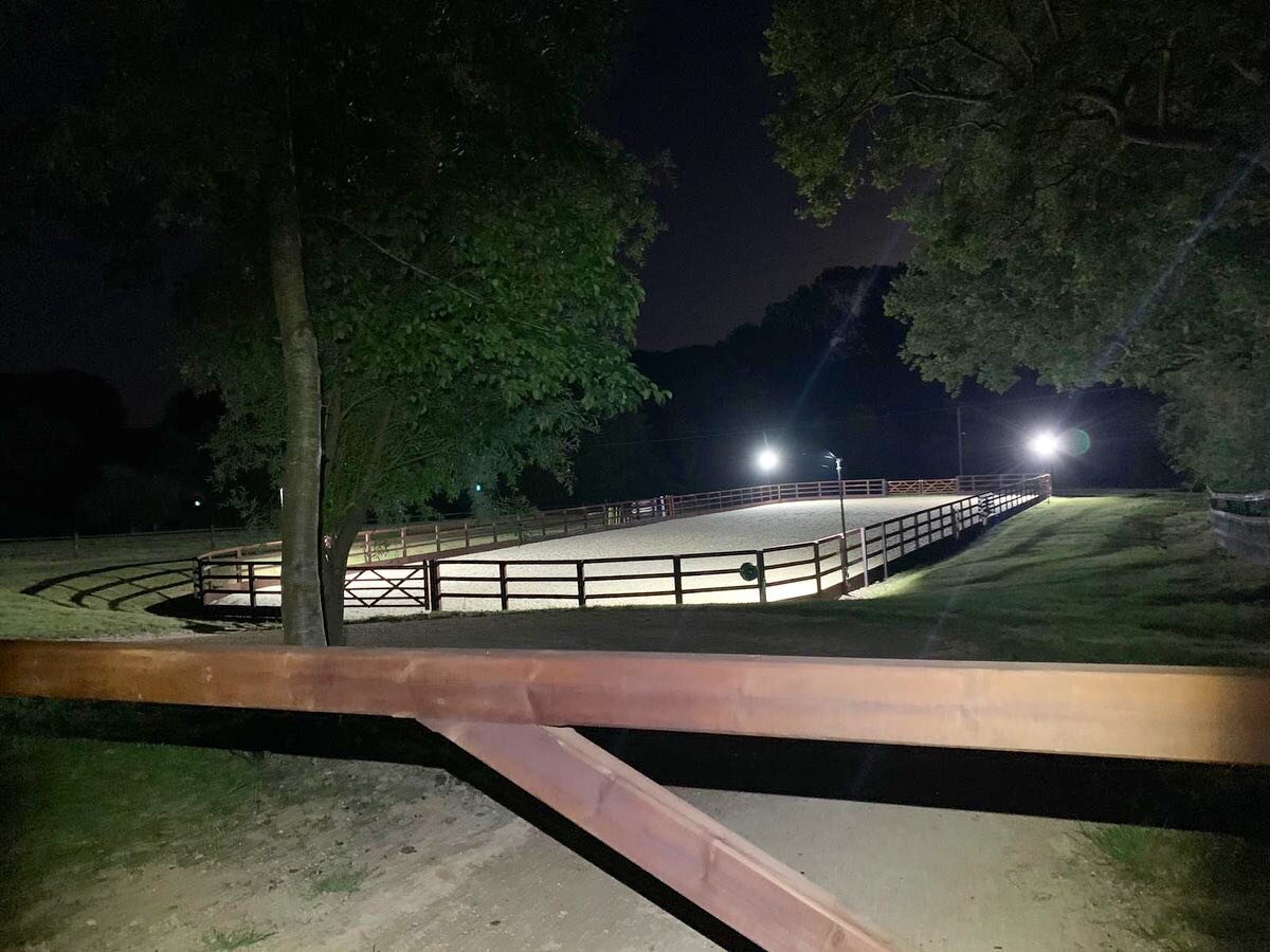 NEW PRODUCT 

Our clients achieved this coverage using just four of our new LED static units. With their sleek and unobtrusive design, they easily fit to your existing fence and can provide a cost effective lighting solution for your ménage. 

#mena