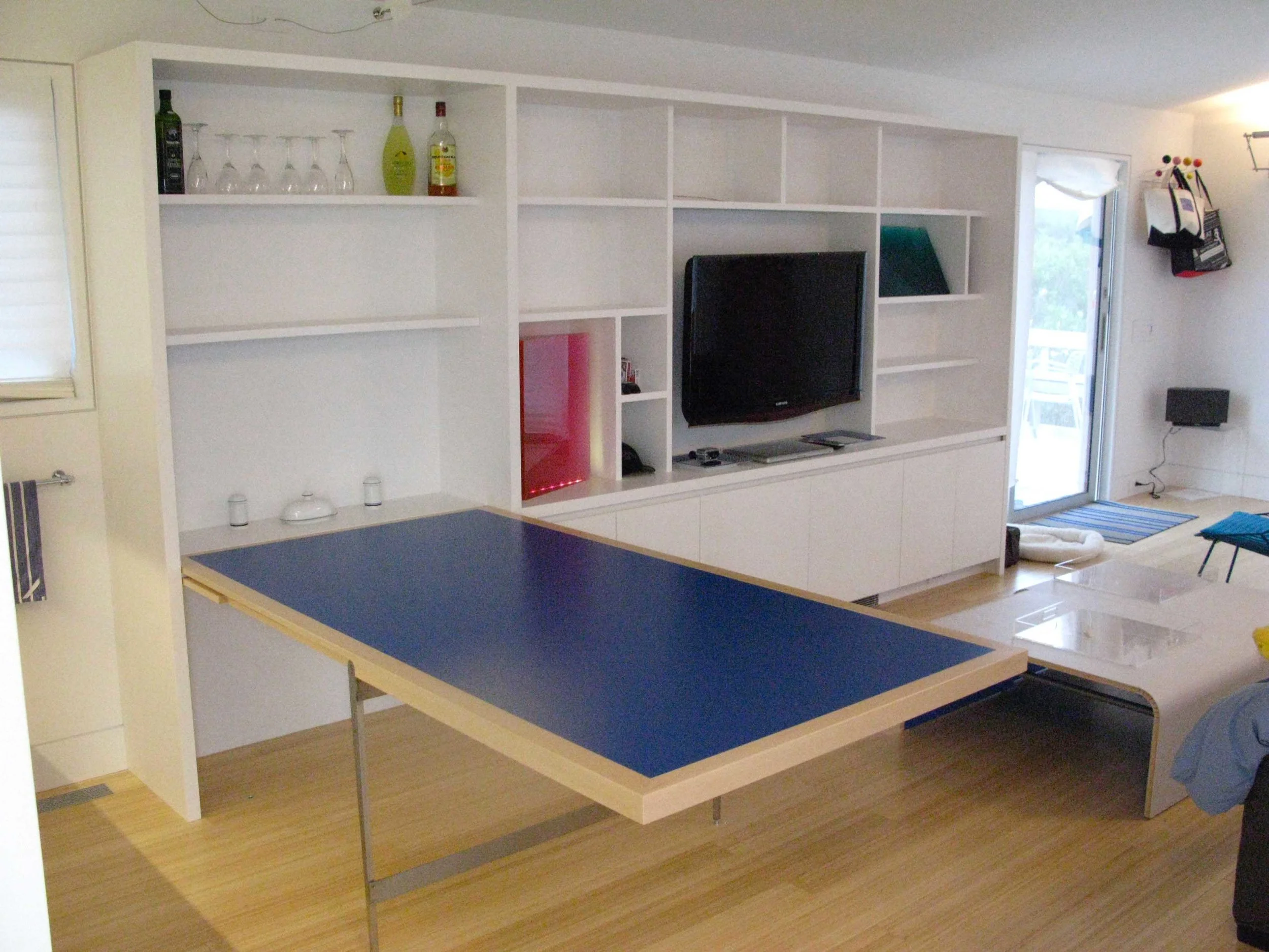 Folding "Murphy" Table