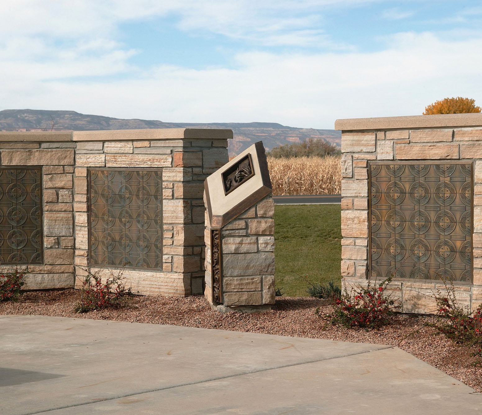 Station of the Cross with Columbarium