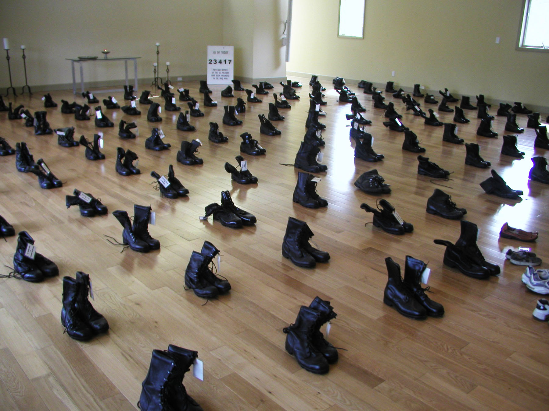  The memorial was later installed in a local Unitarian Universalist meetinghouse. 