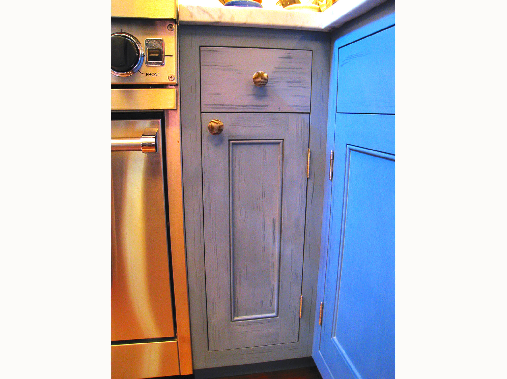 Custom Distressed Milk-paint Finish