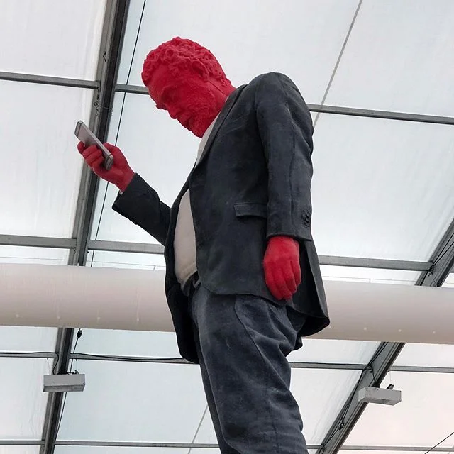 Happy Weekend 📲 ⁣
⁣
⁣
⁣
⁣
#ursfischer #friezeartfair #waxsculpture #frieze #popculture #urbanphotography #iphone #современноеискусство #apple #urbancontemporary #basquait #modernart #theartarchive #highsnobiety #芸術 #contemporaryart #popart #arturbai