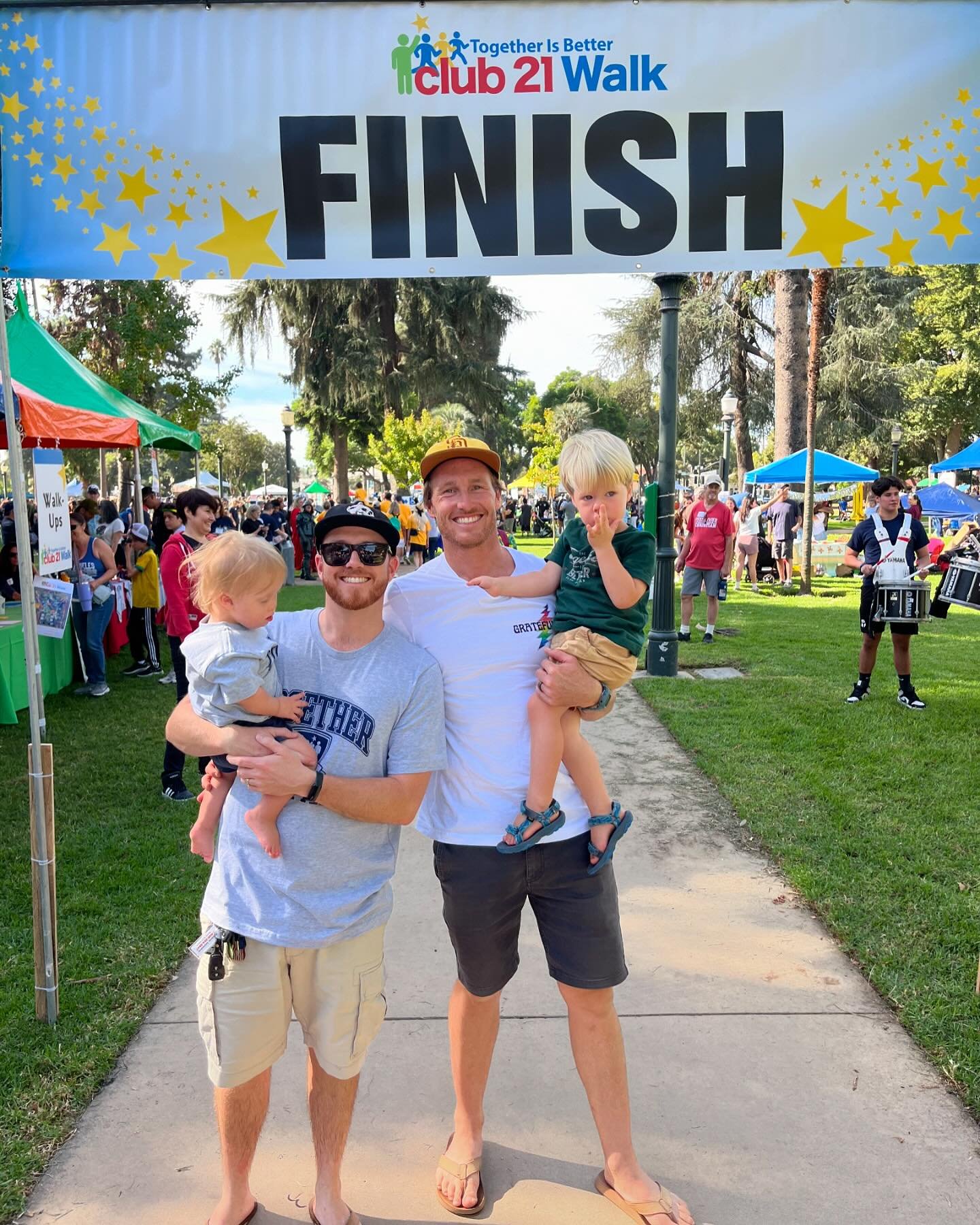 We had a great time Saturday morning  supporting my nephew Teddy and his family, as well as  @clubtwentyone for their annual Together is Better Walk and celebration! 

Club 21 is an amazing organization that helps teach and equip individuals with Dow