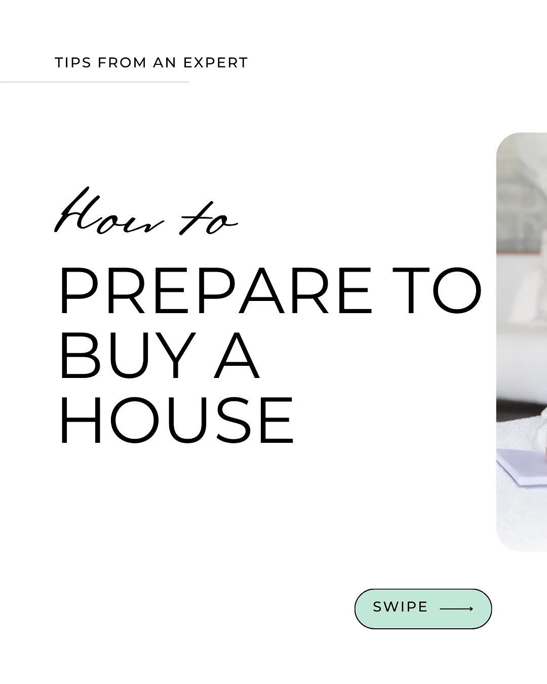 Not your typical list perhaps, but thought I would share the first three things to consider when preparing to buy a home. I&rsquo;d also say that No. 2 is by far and away the most valuable step🙌. After deciding that you are planning to buy, there is