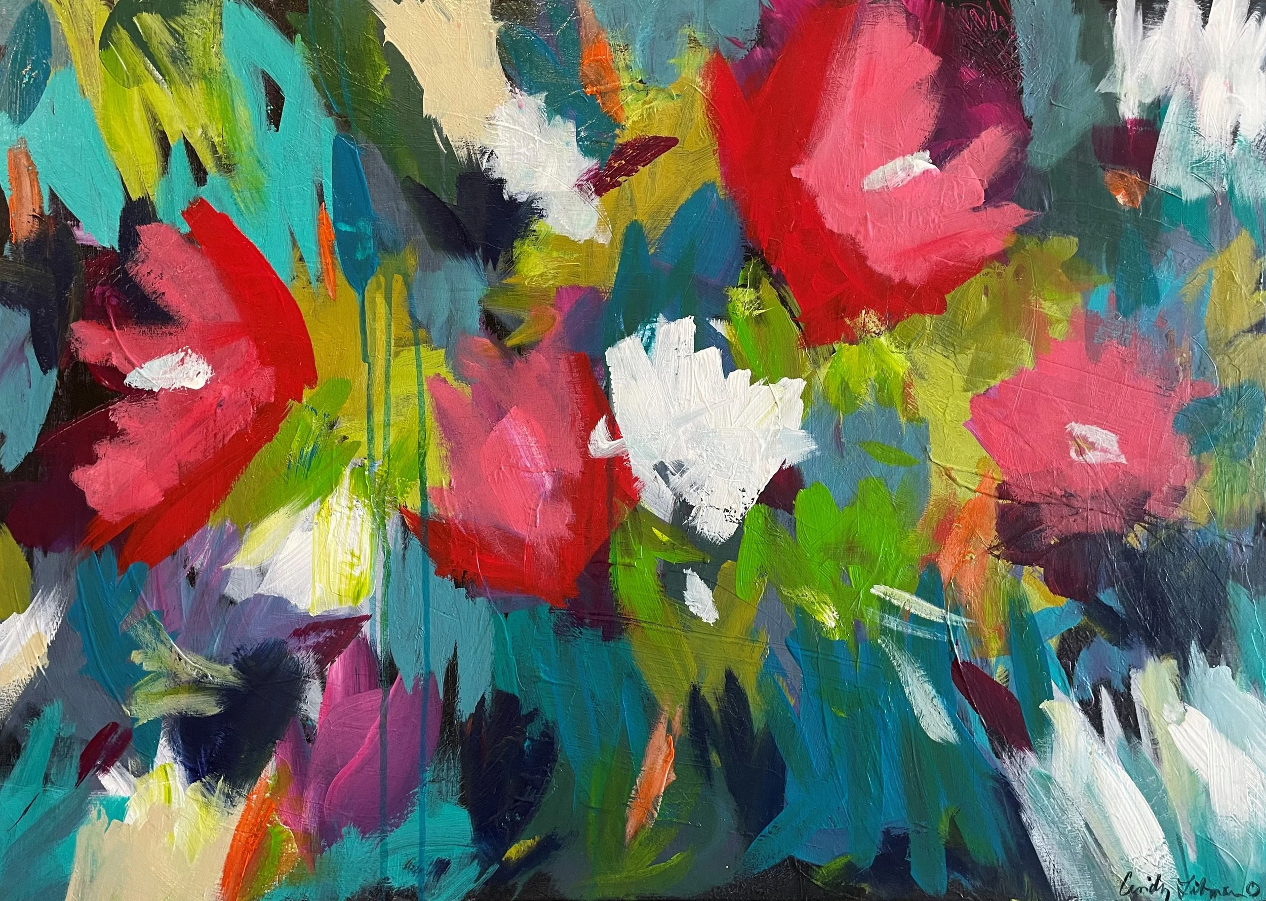 Radiant Garden 24x36, acrylic.jpg