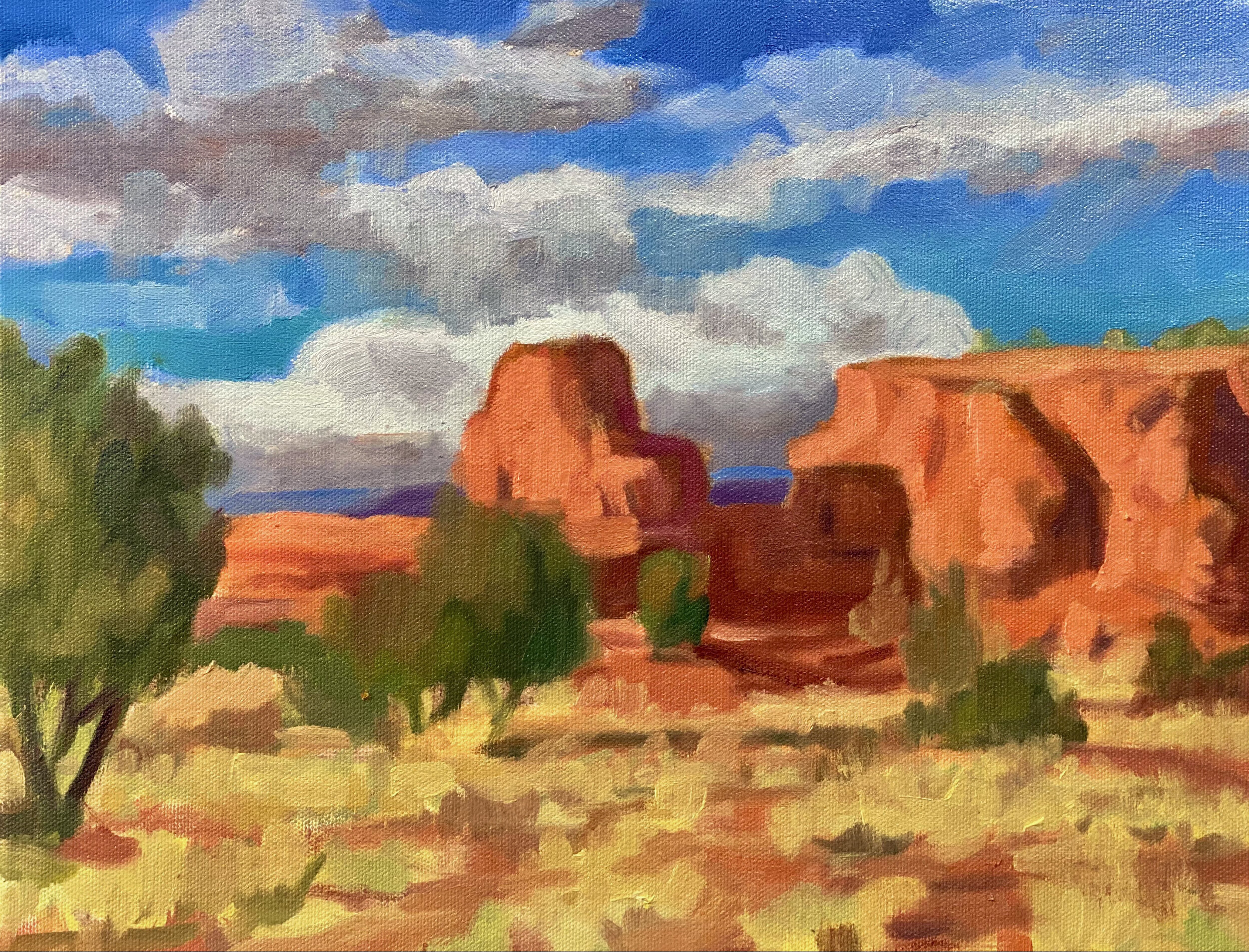 Red Rocks in Jemez Pueblo, New Mexico