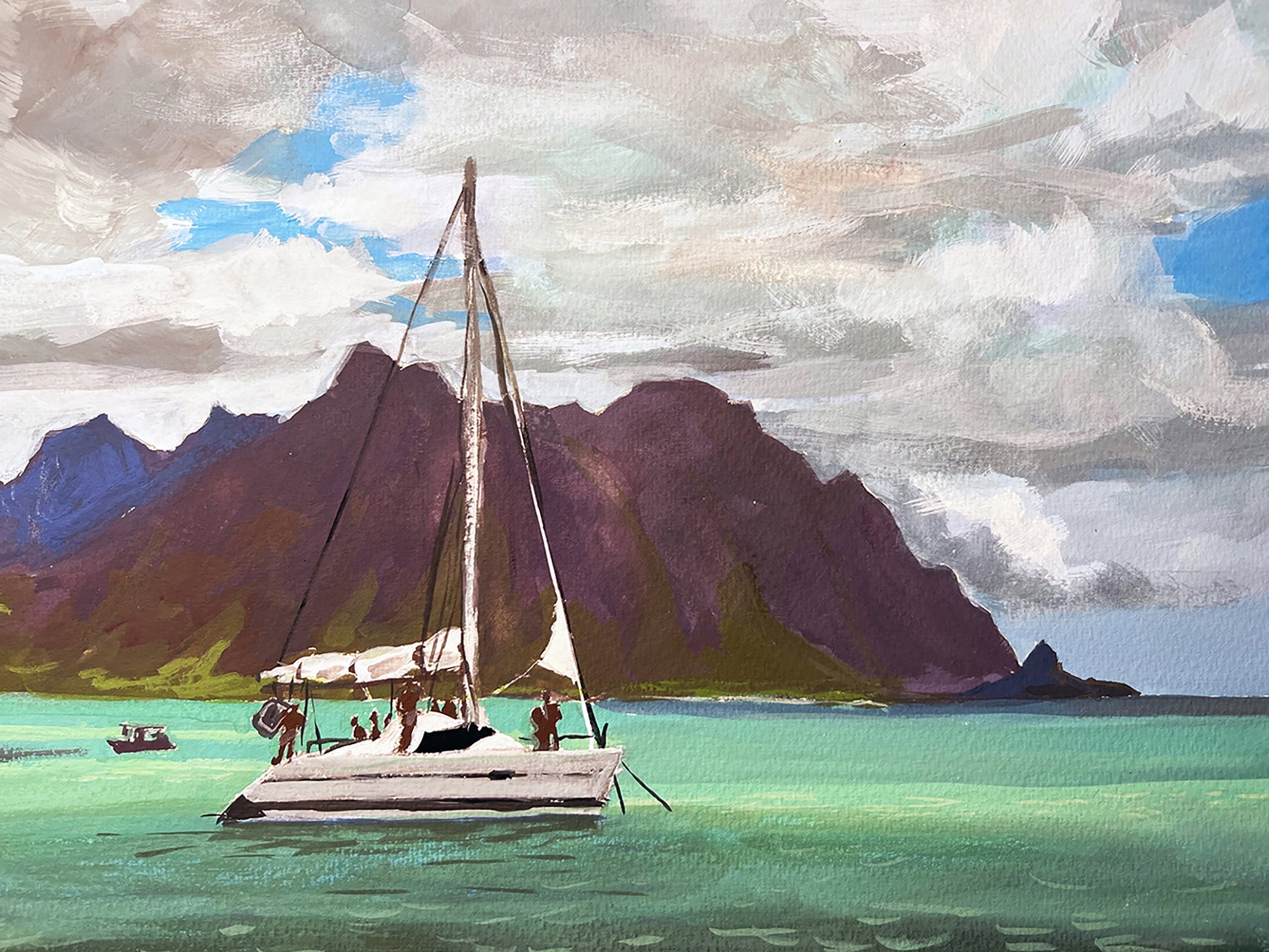 Kaneohe Bay Boat