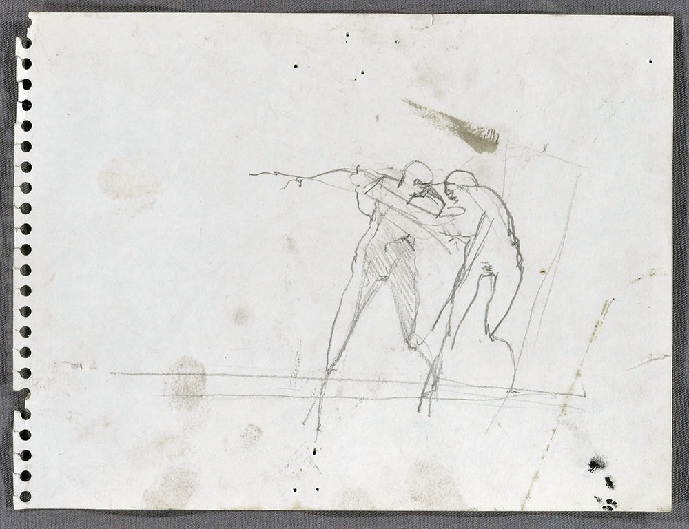 Movement Sketch - Two Figures