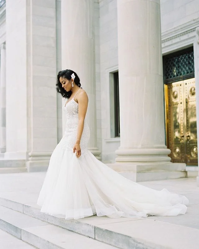 Been patiently waiting for @curlycalynna and Stephen&rsquo;s beautiful wedding to come out in print in @arkansasbride so I could share more from one of my favorite days ever. CaLynna and Stephen recently celebrated their one year anniversary. 🍾🍾 I loved their glamorous classic wedding style with all the touches of gold and the beautiful orchids. You can see their full feature in the current issue of Arkansas Bride and I&rsquo;ll be sharing even more. Planning @bellabaxterevents florals @cabbageroseflorist @clintoncenter Photos and Videos  @erinwilsonphoto @joshua_caleb_wilson for Erin Wilson Photography and Films