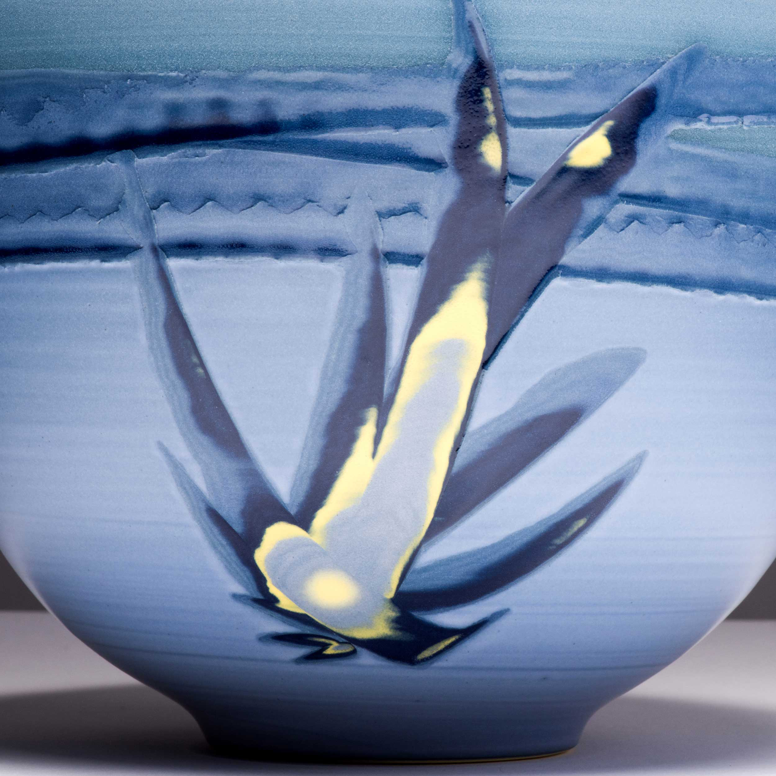 Diving Bird Sea Design Coast Series Ceramics by Rowena Gilbert