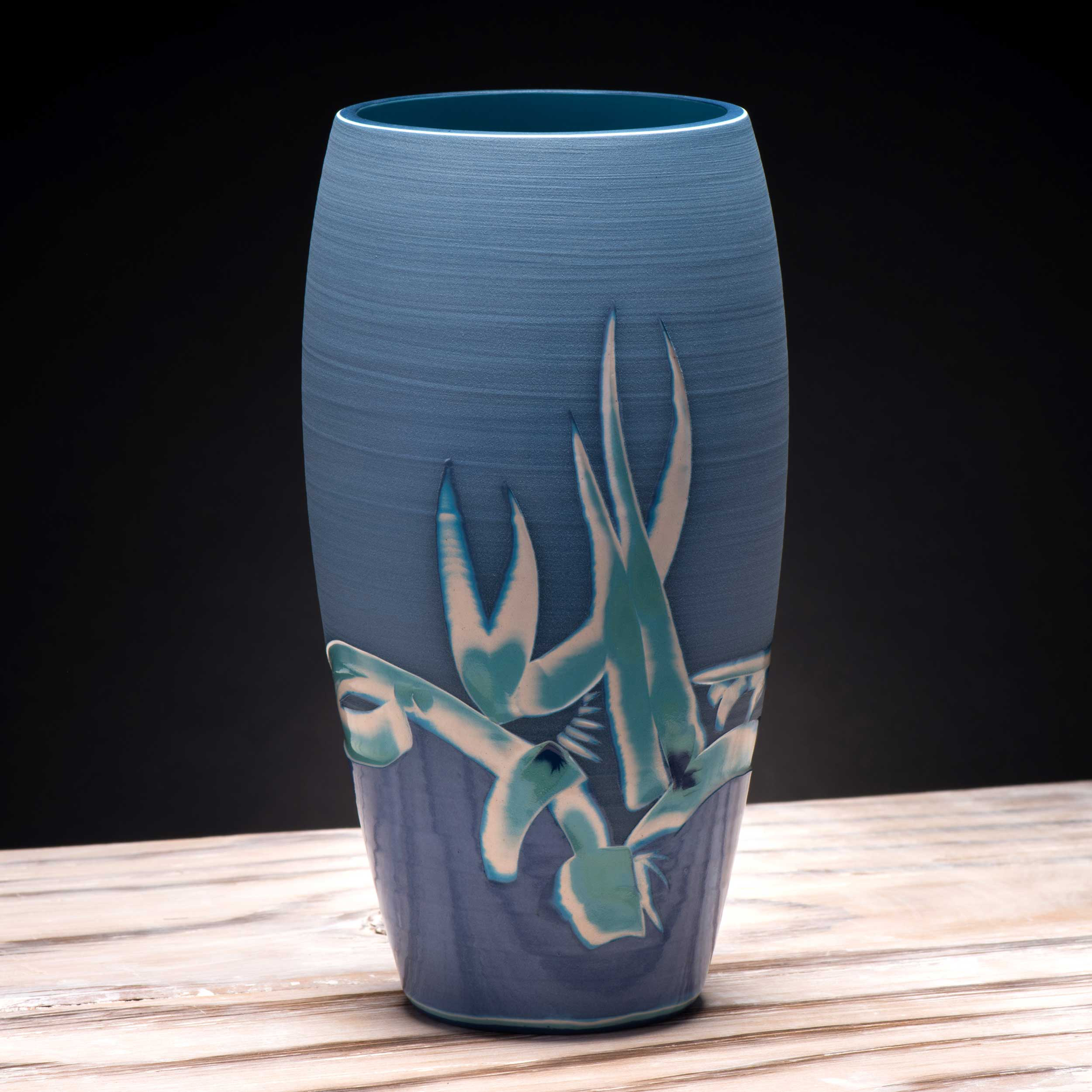 Copy of Japanese Style Sea Reed Inspired Vase by Rowena Gilbert