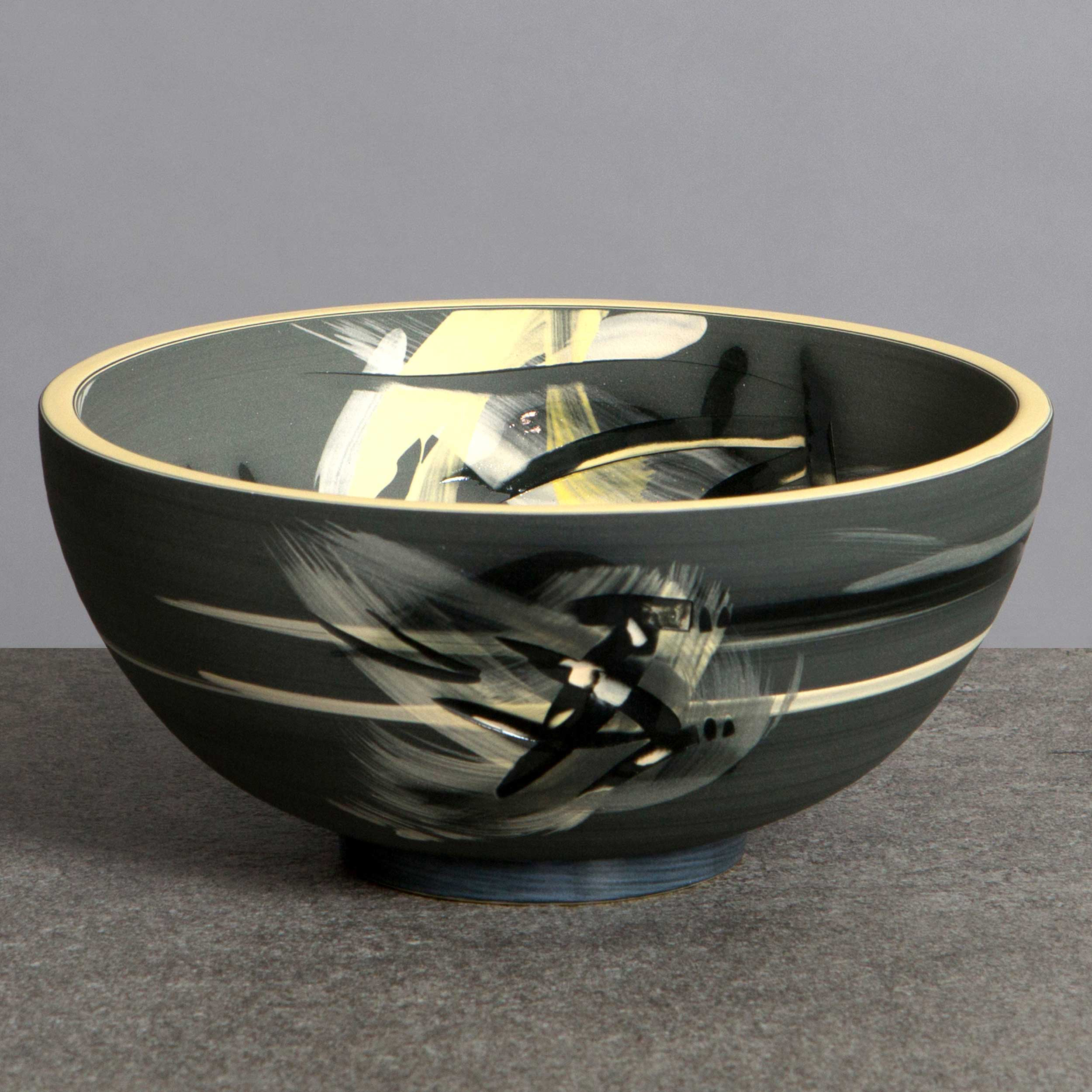 Accretion of Stars Ceramic Bowl by Rowena Gilbert