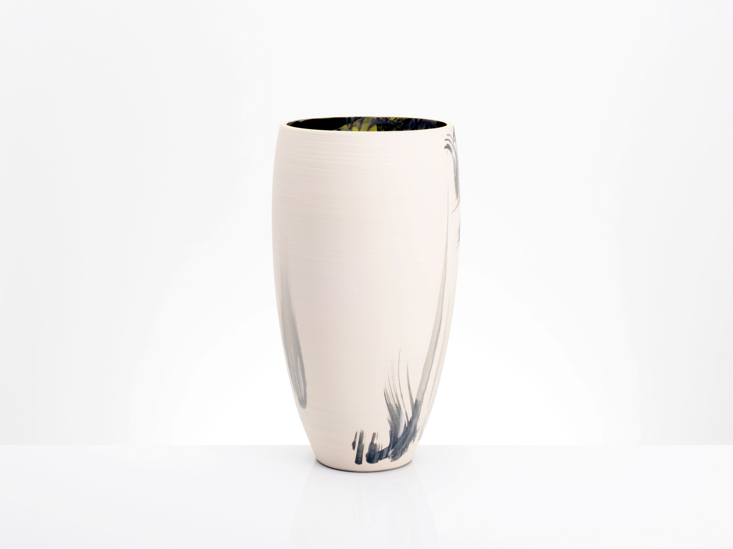 Abstract Gestural Contemporary Ceramic Vase by Rowena Gilbert