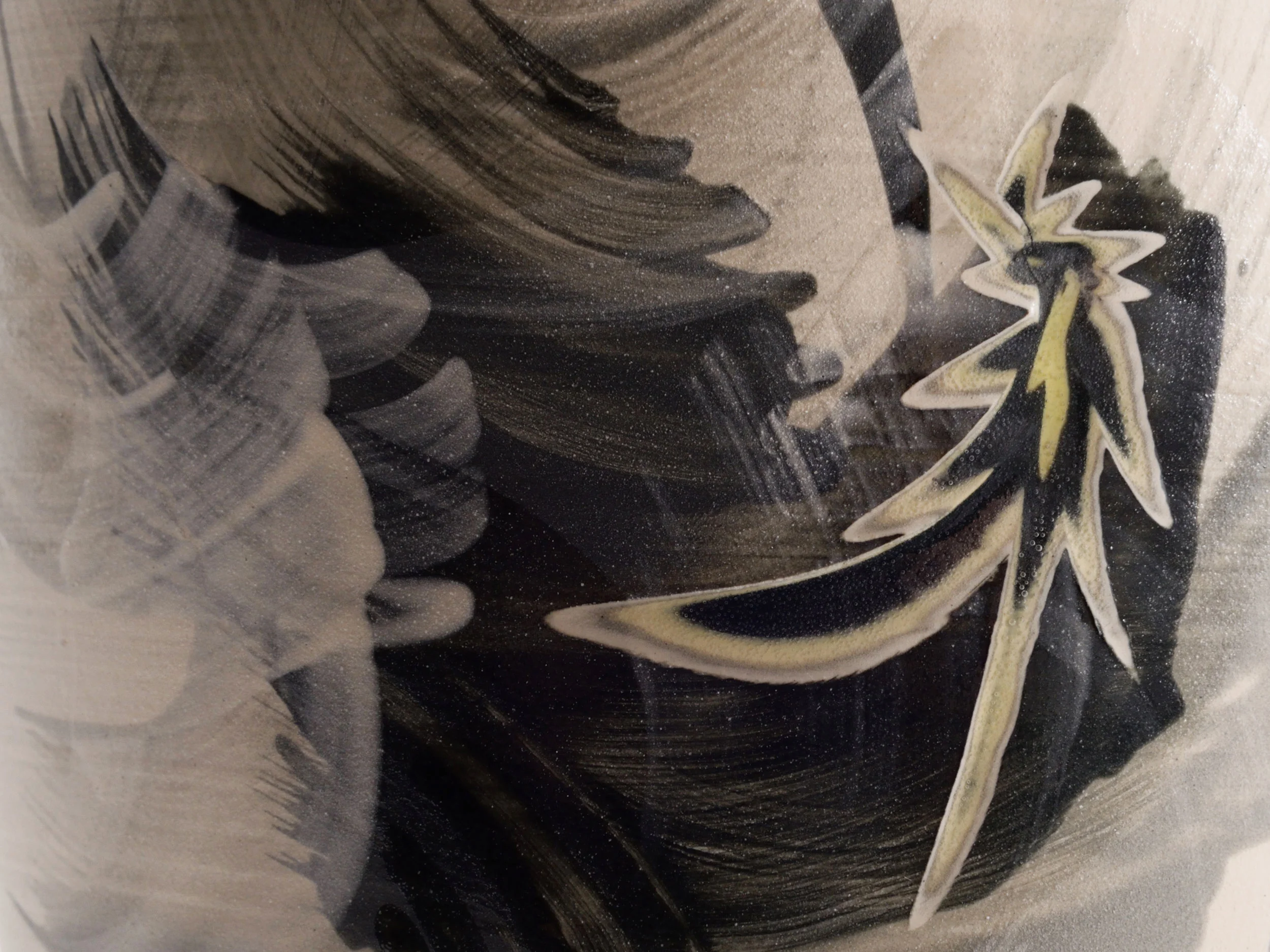 Ceramic Shooting Star Pattern by Rowena Gilbert