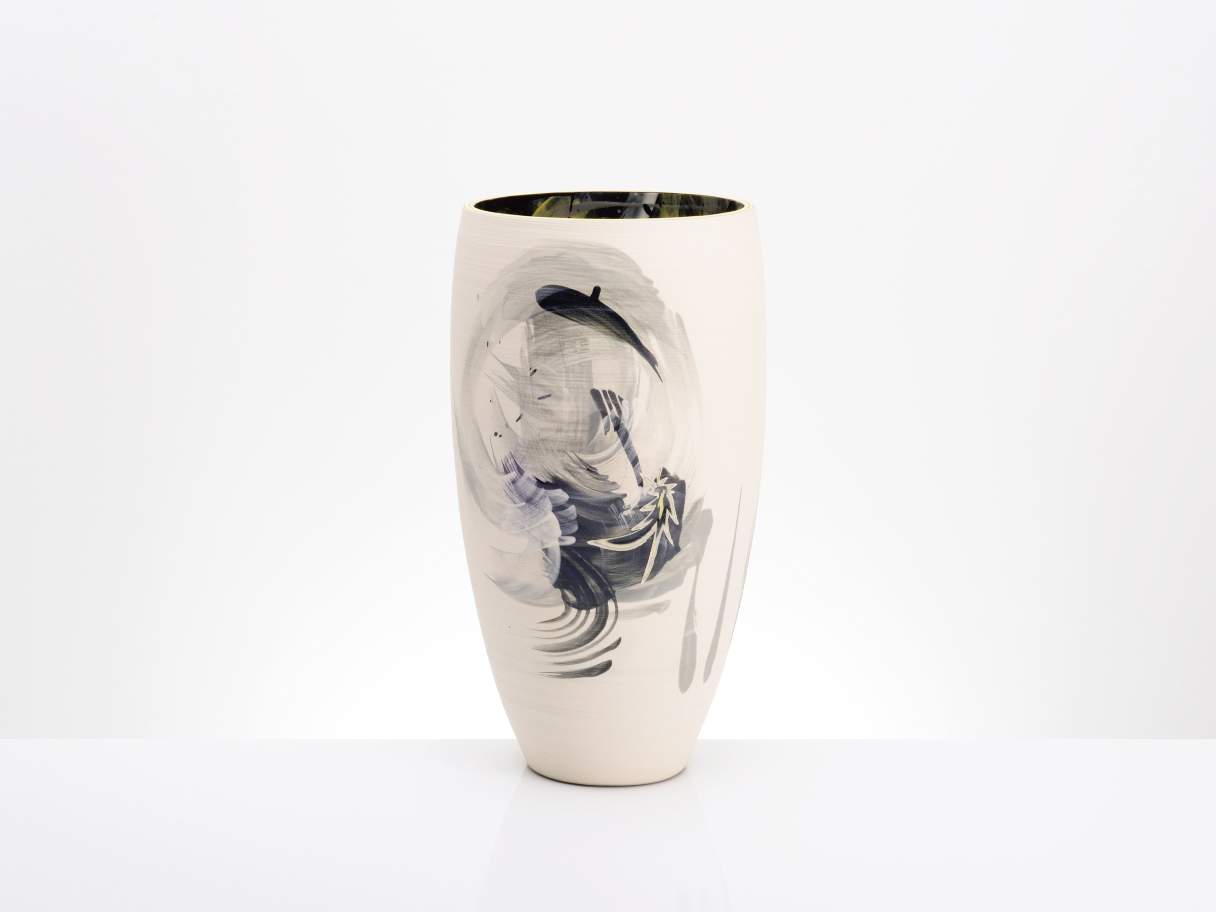 Shooting Star Large Ceramic Vase by Rowena Gilbert