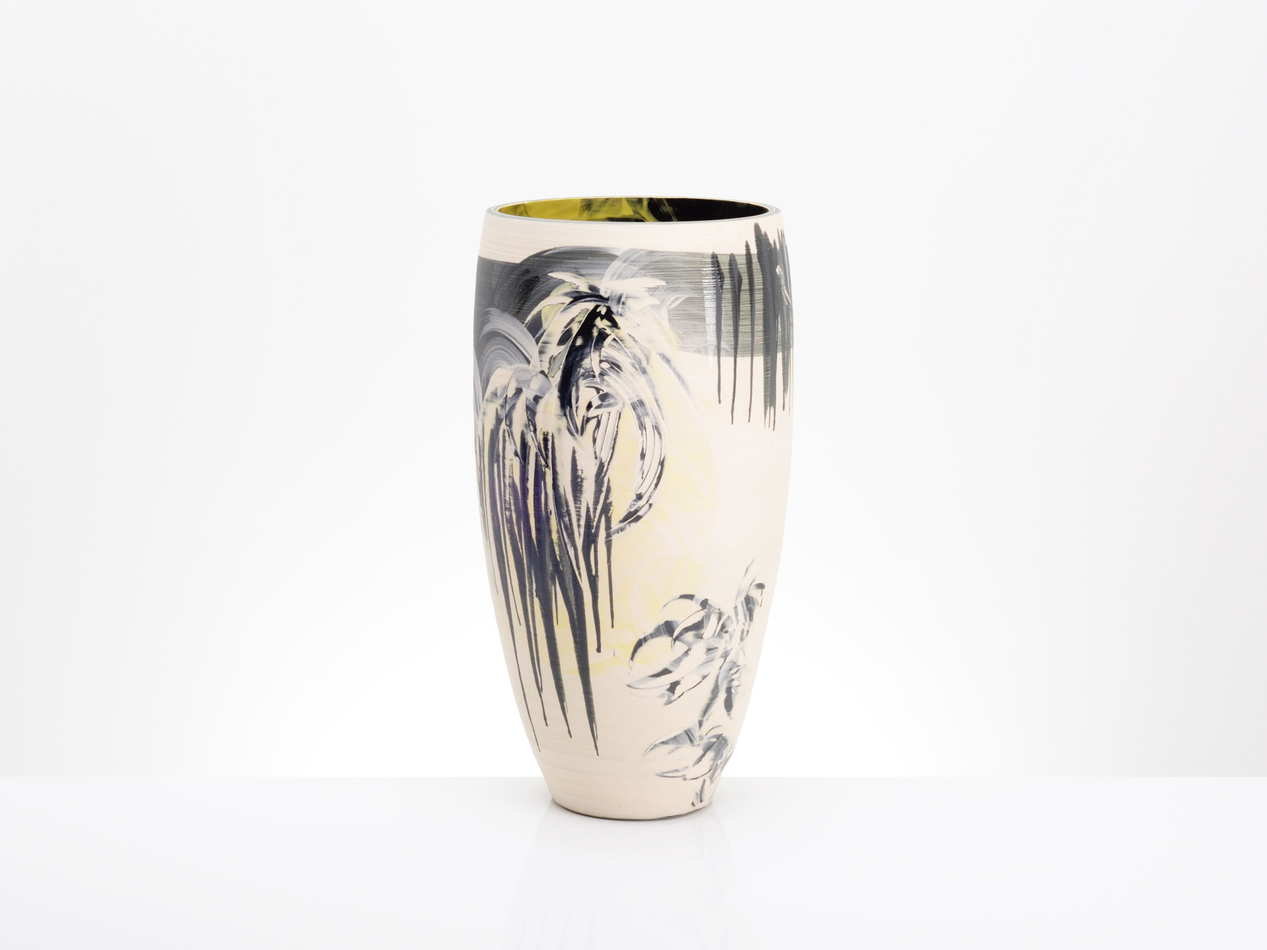 Oriental Style Star Expression Vase by Rowena Gilbert