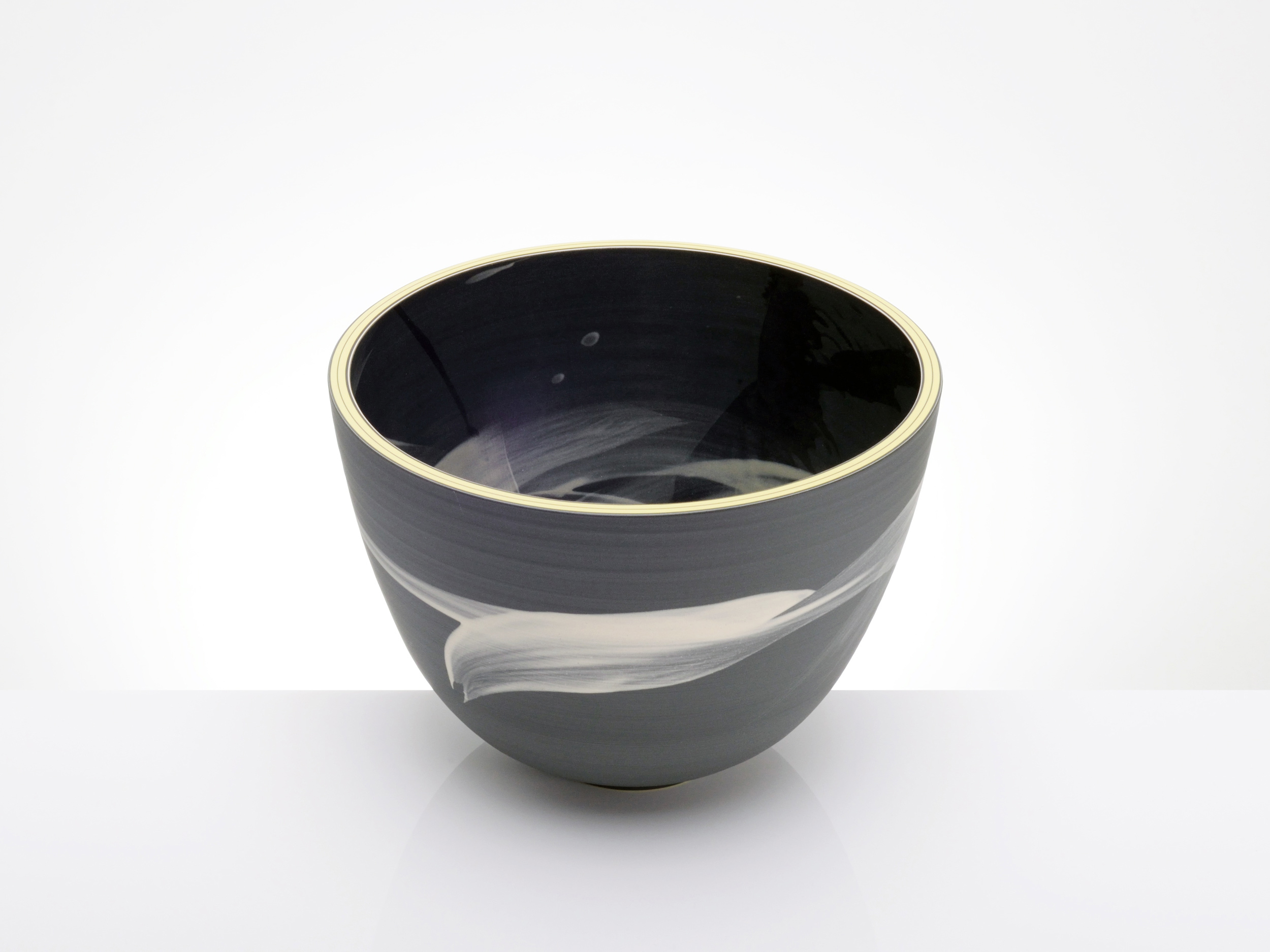 Feng Shui Spirital Black Bowl by Rowena Gilbert