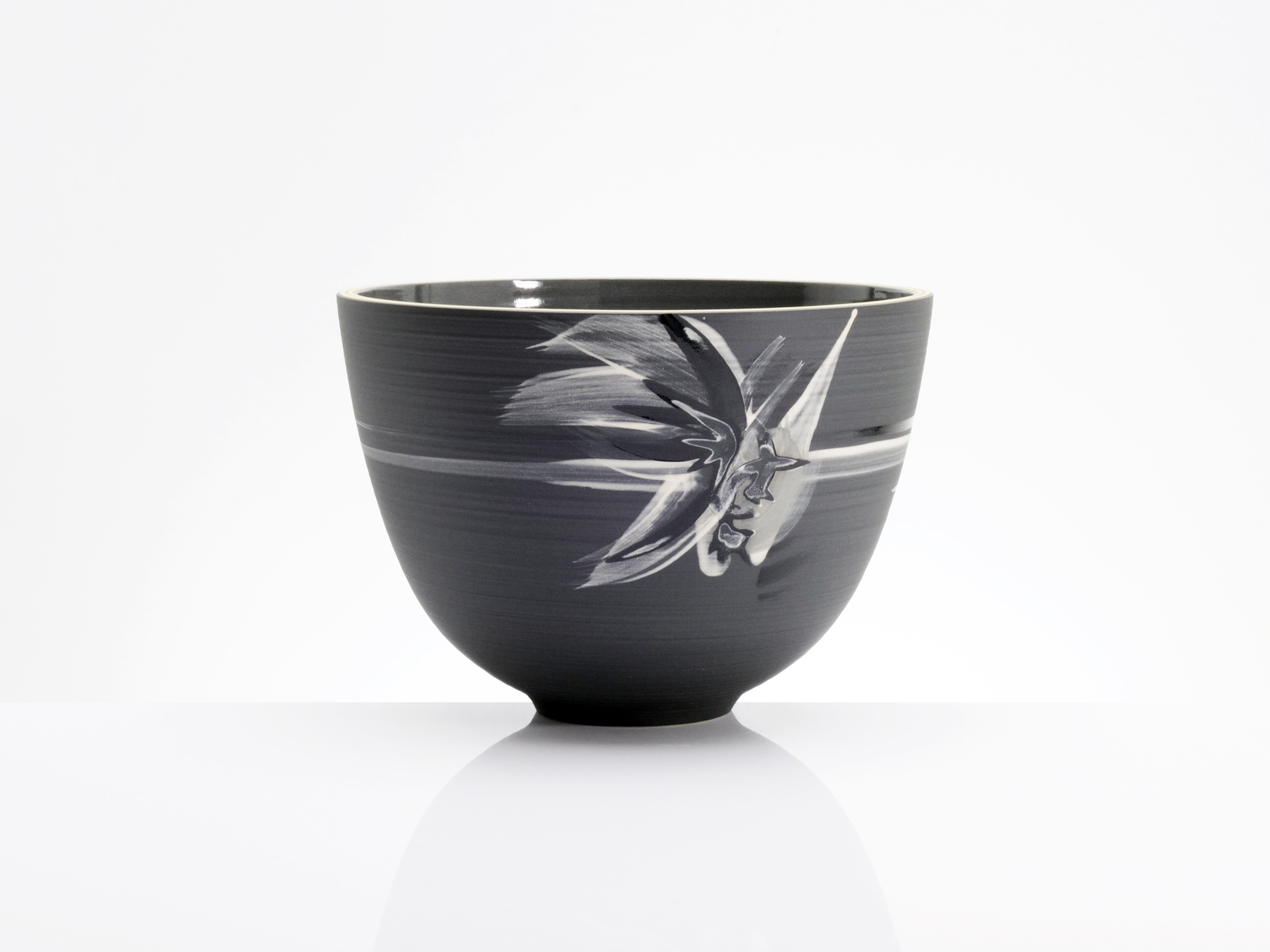 Shuriken Star Wars Black Bowl by Rowena Gilbert