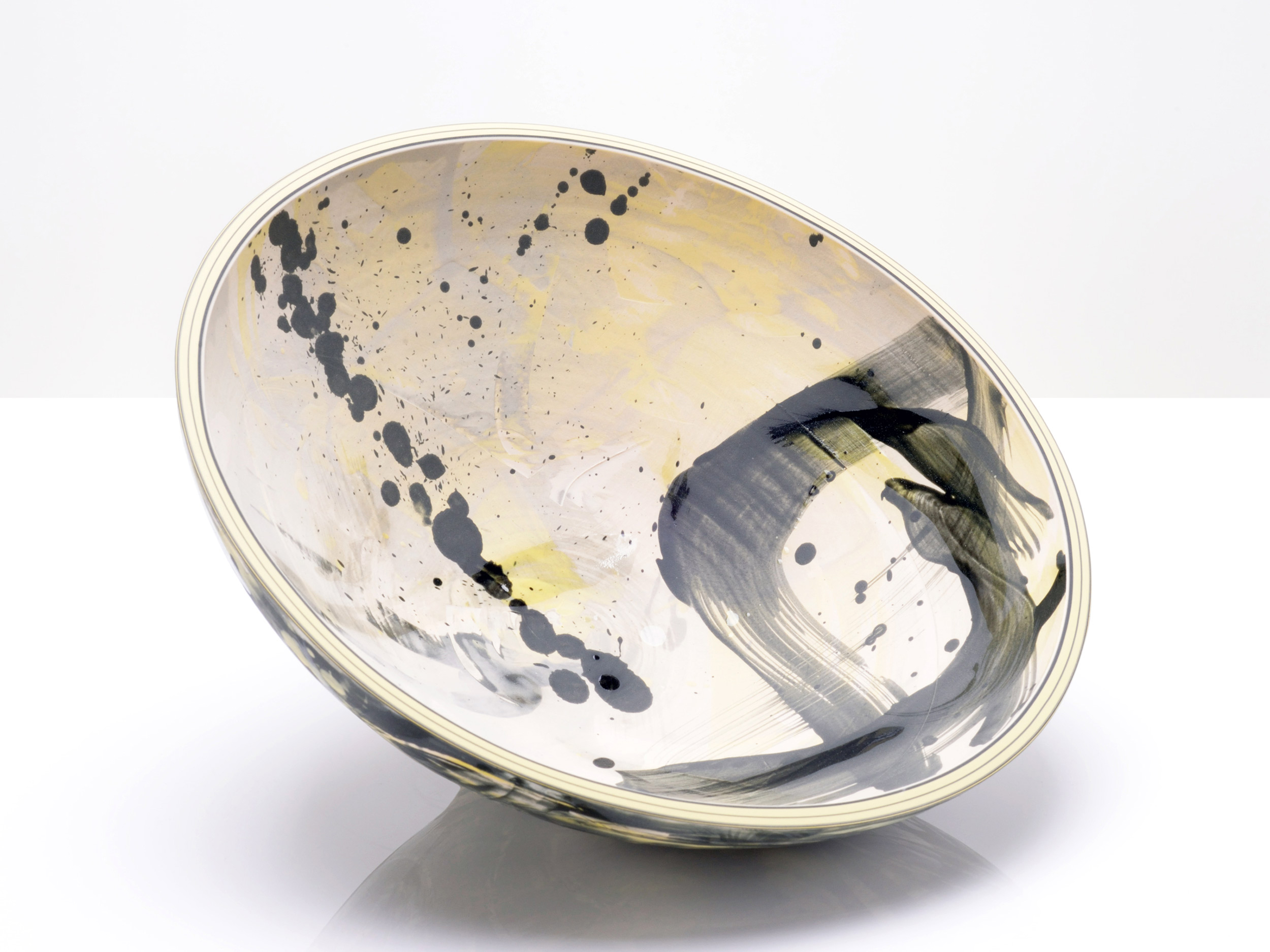 Universe Ceramic Bowl by Rowena Gilbert