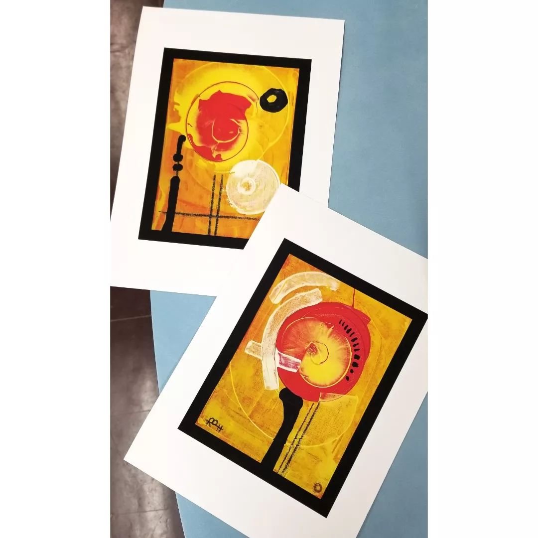 In the process of arranging signed edition fine art prints of my 2x &quot;Sunshine Win&quot; paintings.&nbsp;

Here's a sneak preview of proofs from @exhibitprinting Brighton based print specialists, conveniently downstairs from my studio in New Engl