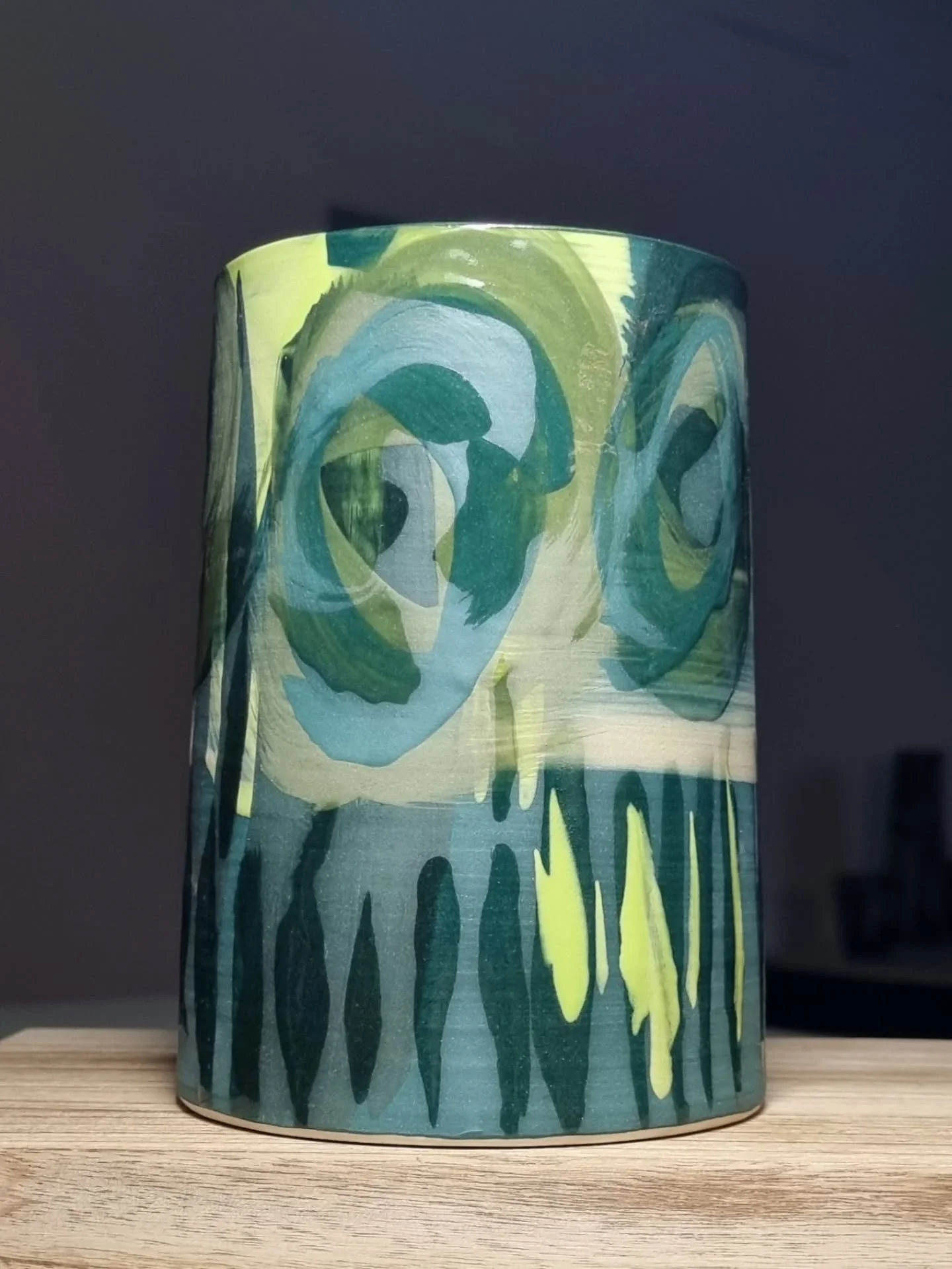 Another piece of my latest ceramics collection "Park Life 2025" 🌳💚🌳 On show in the Winter Exhibition at Cameron Contemporary Art's new gallery space in Queen&rsquo;s Mews Hove. 

Open today Thursday 18th December up until Sunday 21st Dec