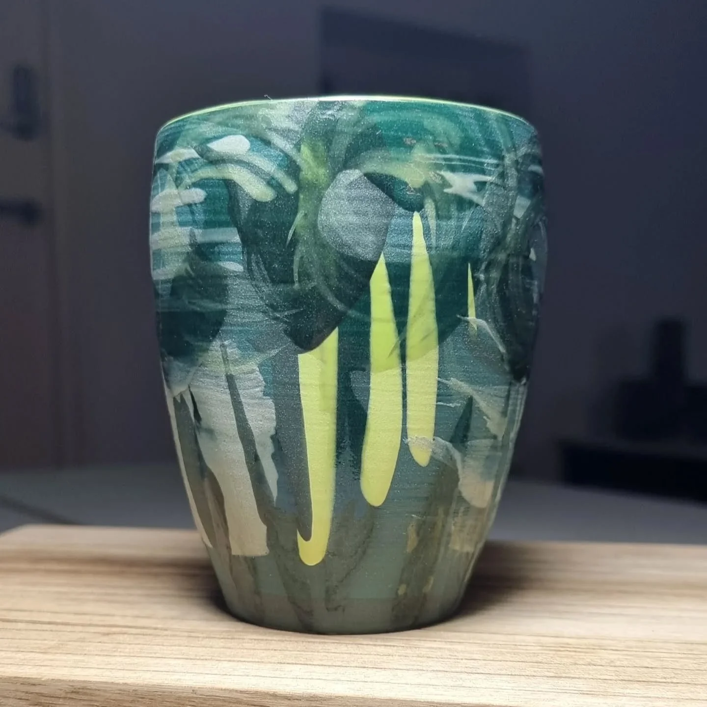 A quick peek at a piece of my latest ceramics collection "Park Life 2025" 🌳💚🌳 On show in the Winter Exhibition at Cameron Contemporary Art's new gallery space in Queen&rsquo;s Mews Hove. 

Open til 8pm tonight Friday 12th December and co