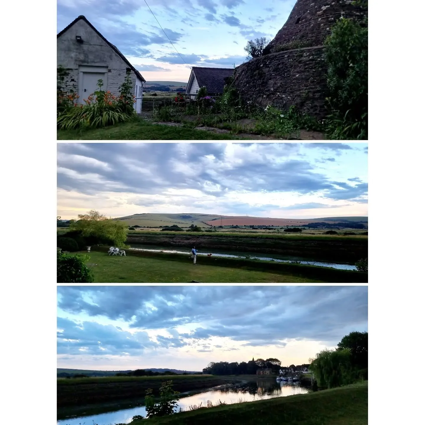 Great Skies last night. Love Stormy weather. Hope no one got too scared by all the thunder and lightning? 🙈 (that I didn't capture 📸 as was raining hard at the time and my phone is rather cracked for such wet activities 🙄) Yet, the beautiful skies