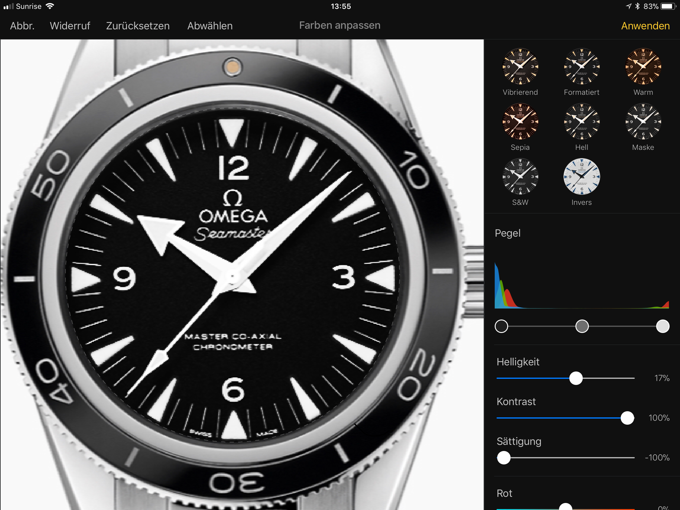 omega watch face for apple watch