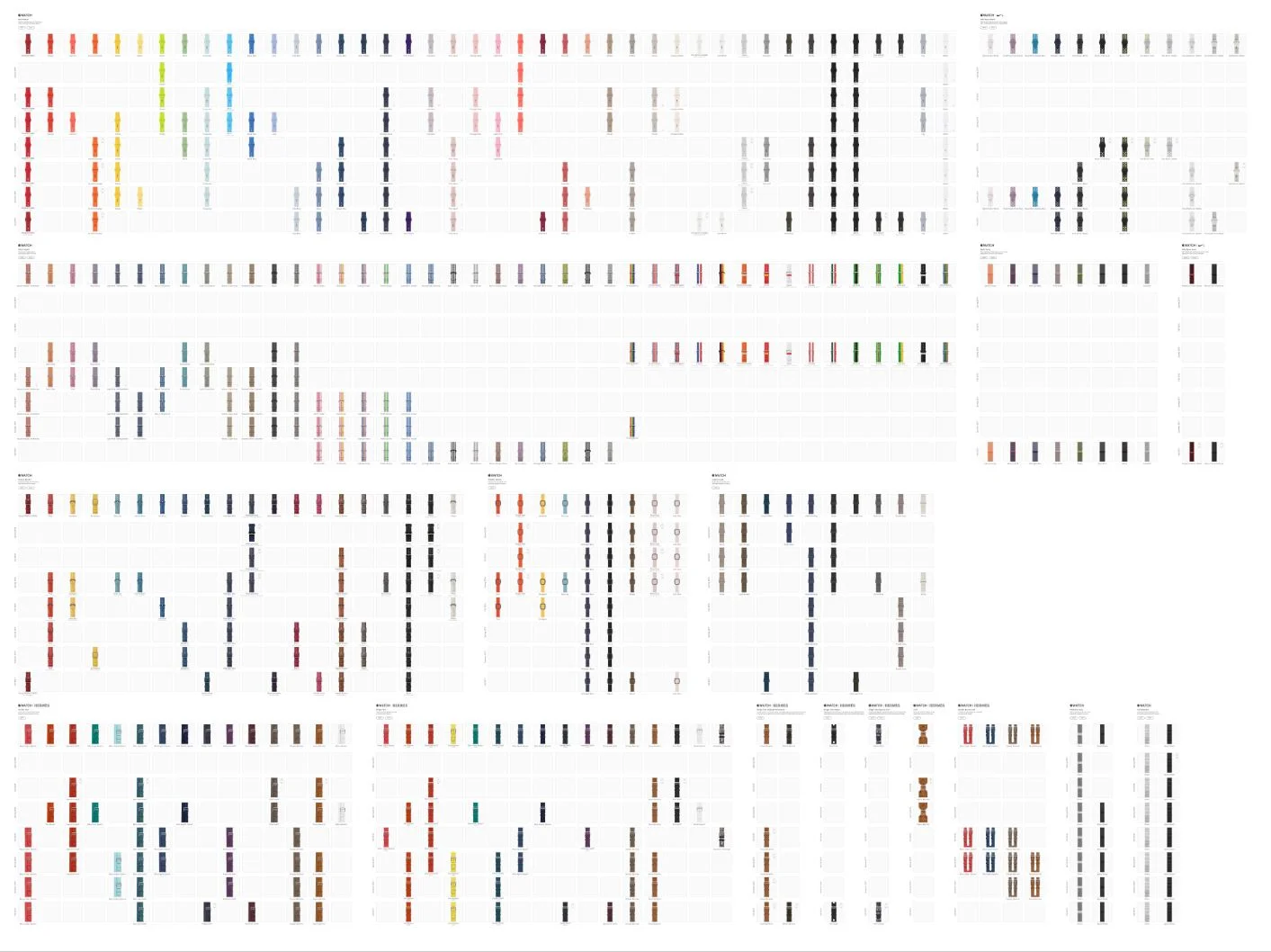 Every Apple Watch band Apple released. Ever.