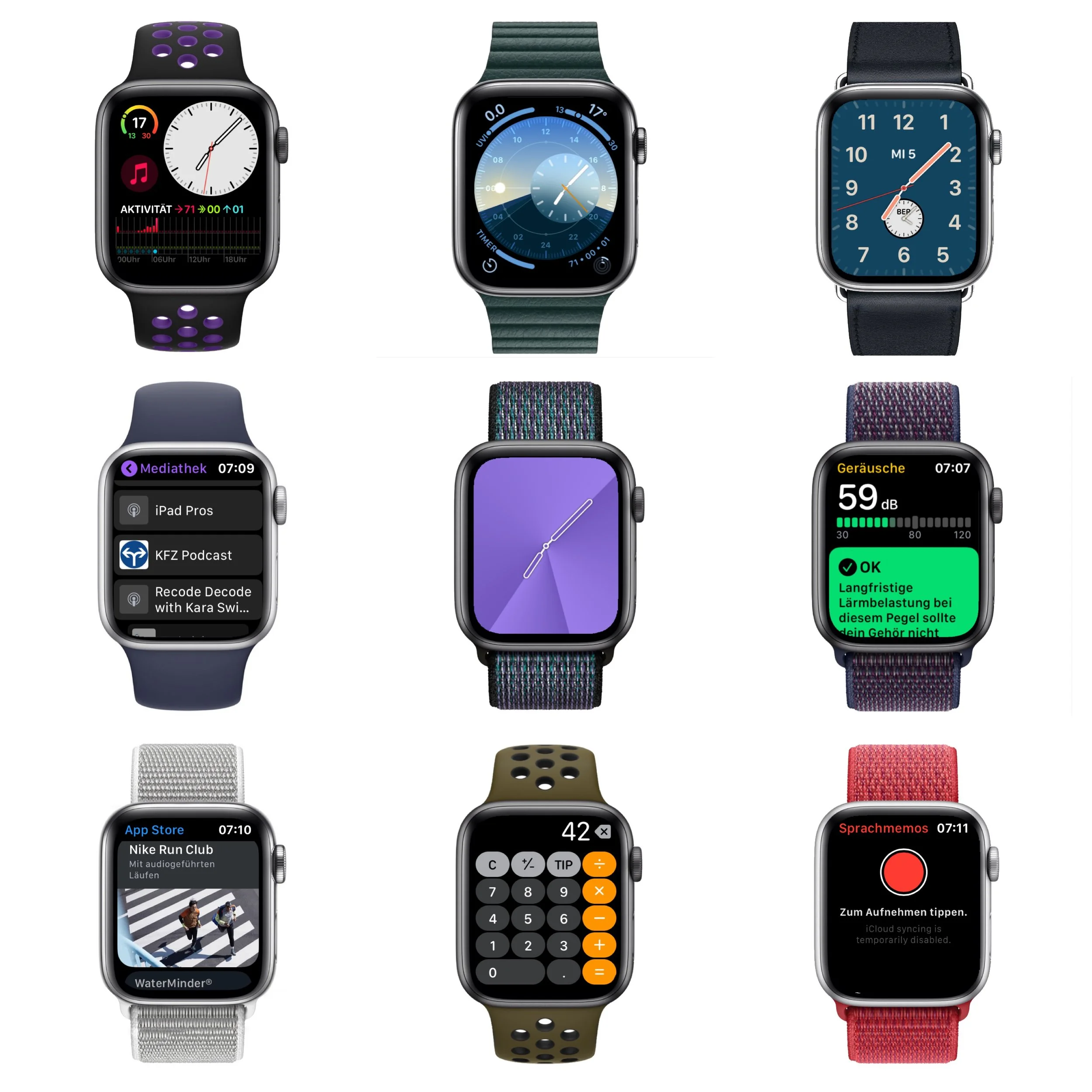 The many new things of watchOS 6.